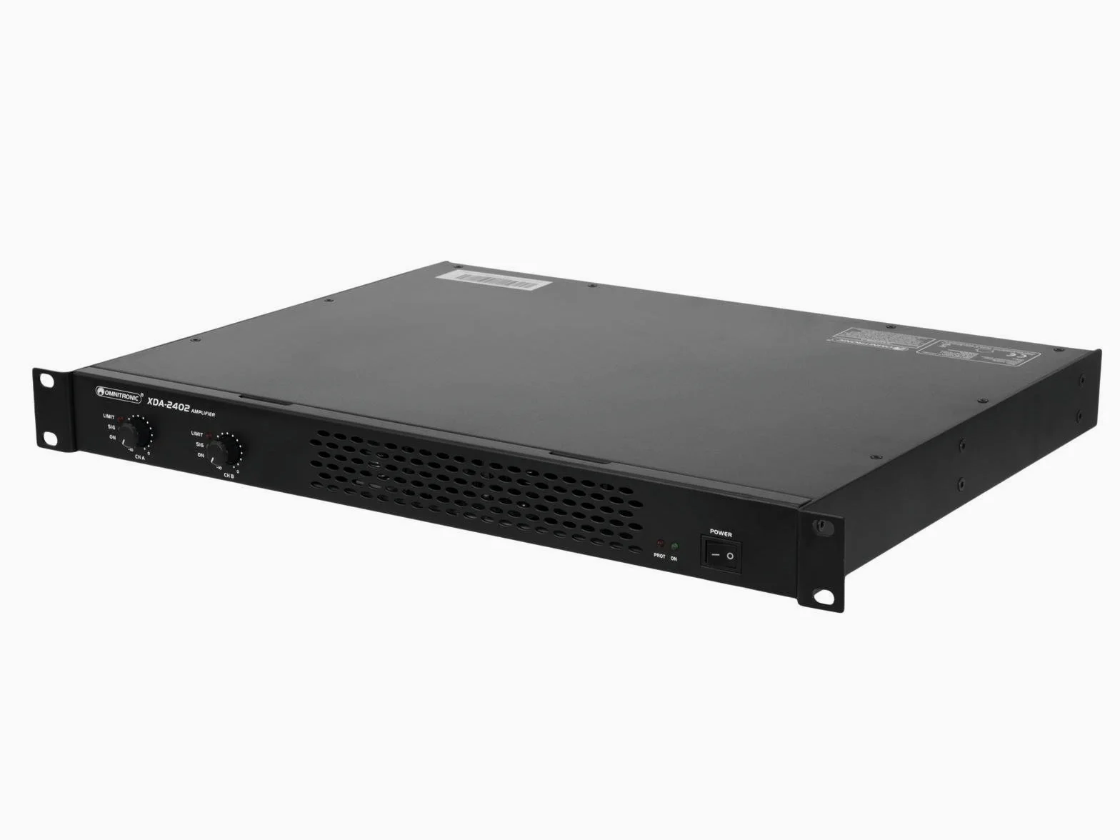Omnitronic 10451636 Amplificatore di Classe D 1200 Watt