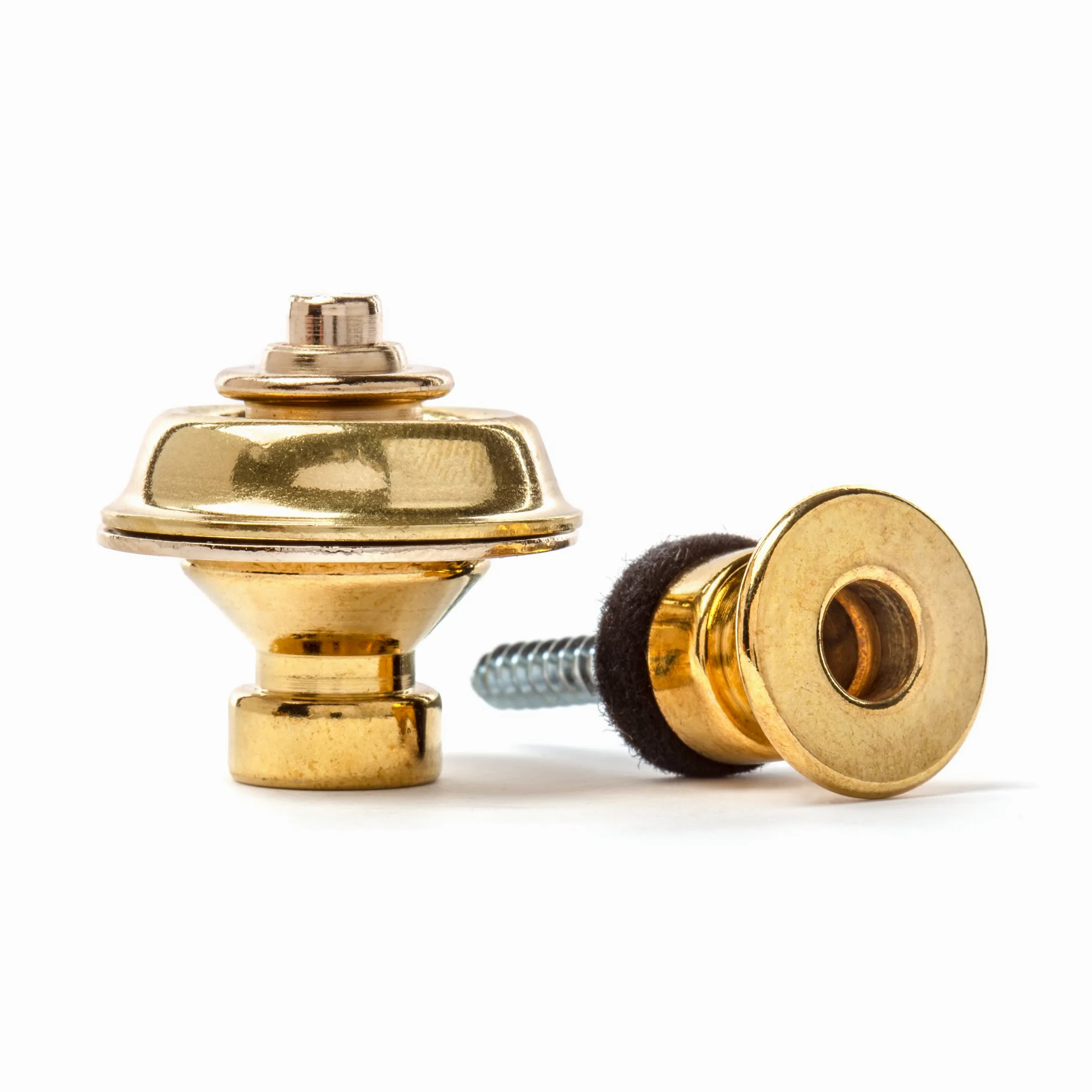 Jim Dunlop Straplock tradizionale, in ottone