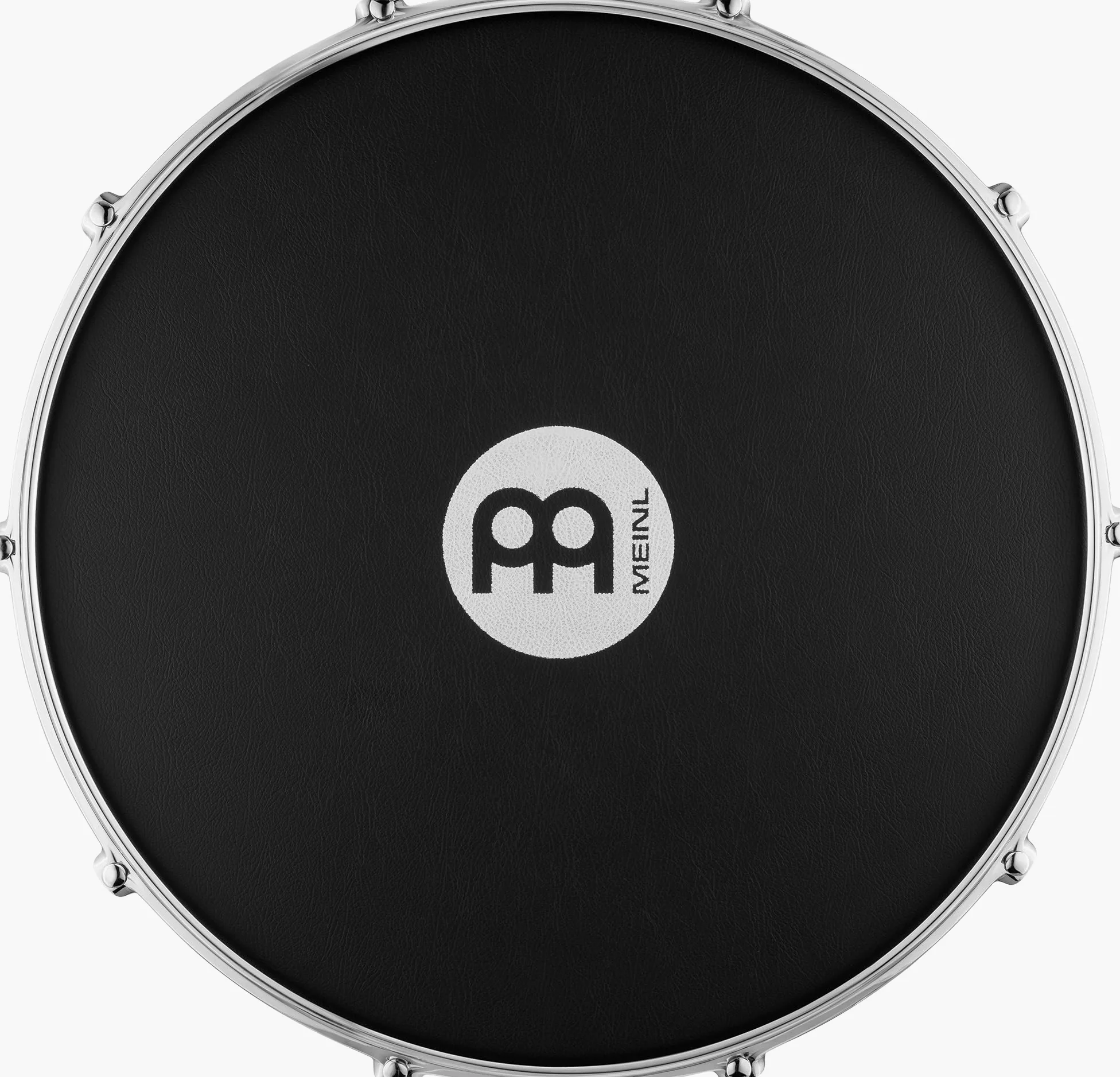 Meinl Percussion Traditional Aluminum Surdo – Tamburo Samba Molto Grande – Altezza Regolabile – 22-Pollici Diametro – 24-Pollici Altezza – Aluminum, Silver (SU22-L)