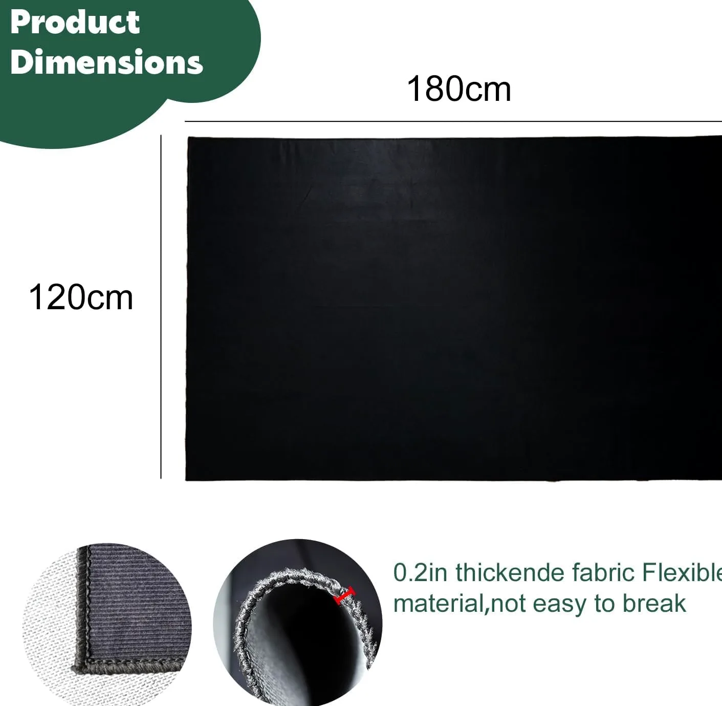 Tappeto per Batteria,120x180cmTappeto Insonorizzato Nero,per Uso in Studio e in Casa,per Batteristi Professionisti e Principianti
