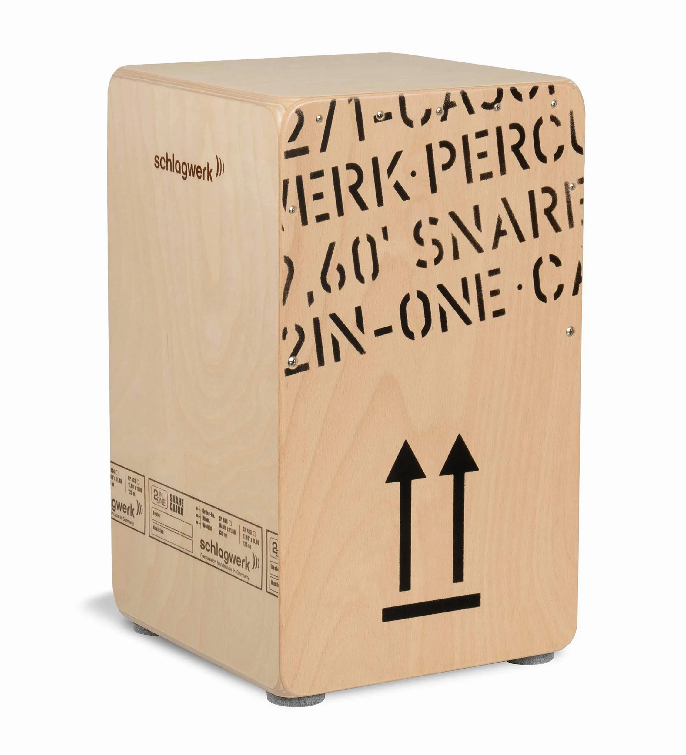 Schlagwerk - CP404-2inOne Snare Cajon - Large