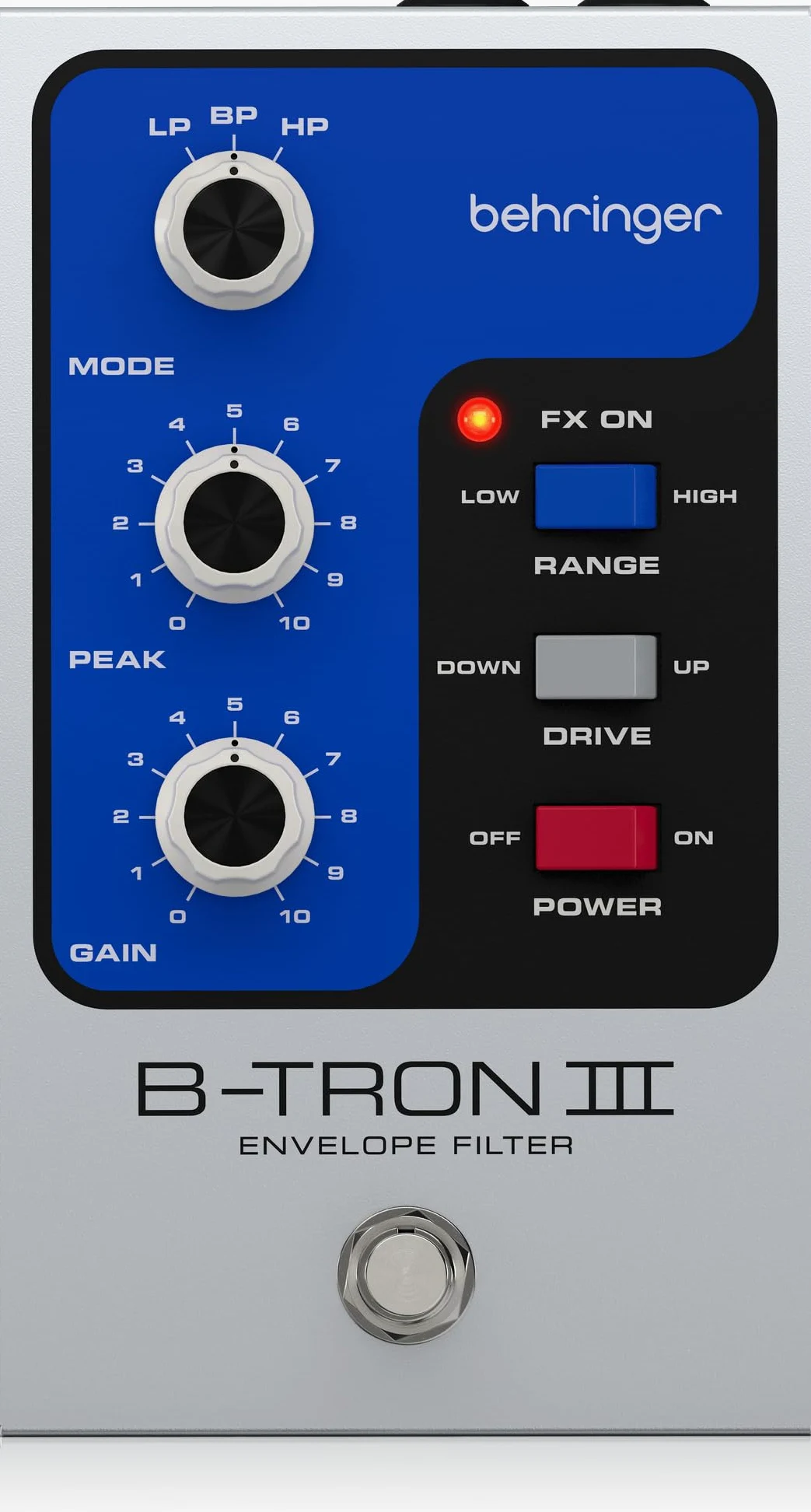 B-Tron III Envelope Filter - Pedaliera Wah Wah