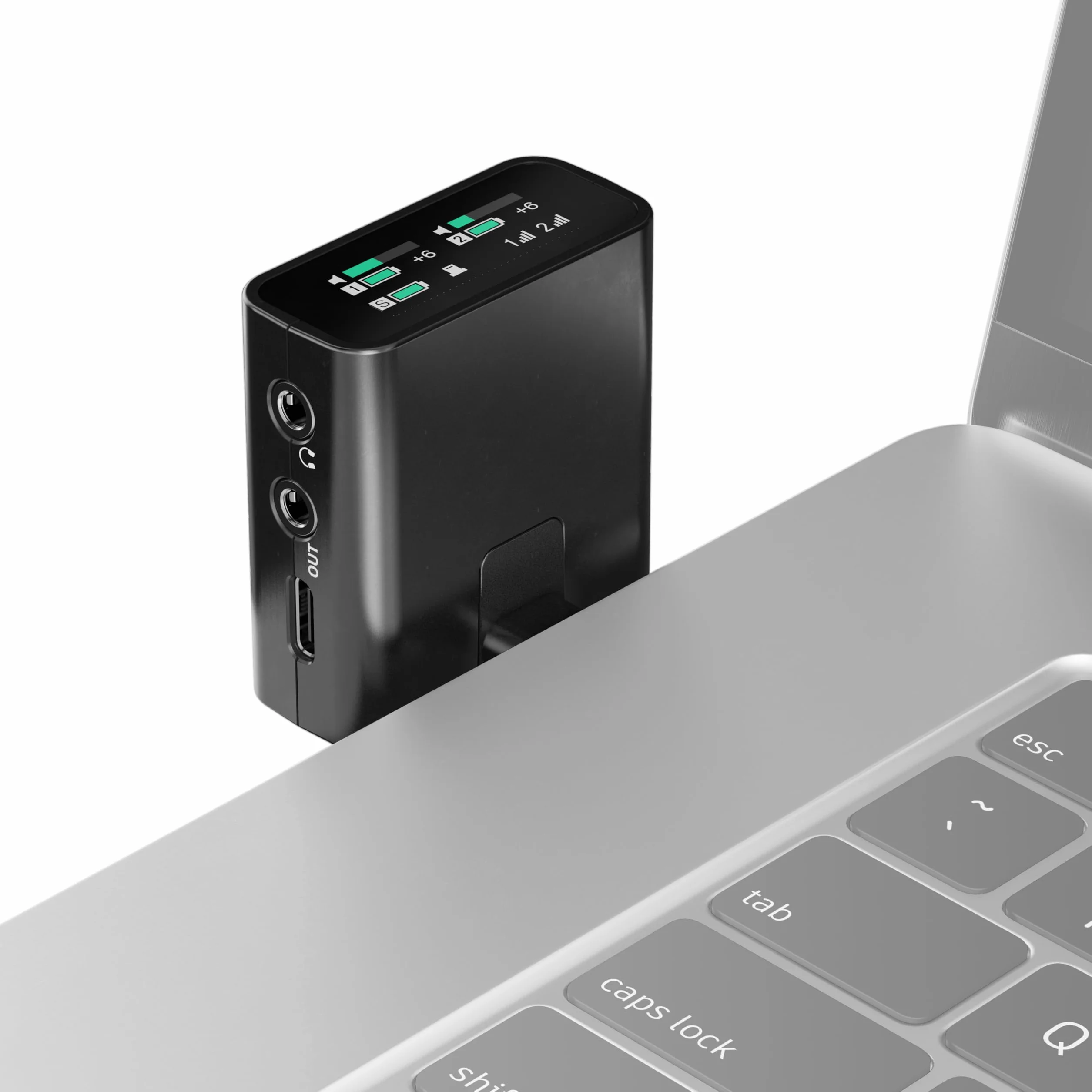 Sennheiser PROFILO WIRELESS 2 canali All-In-One 2,4 GHz Sistema microfonico a clip e portatile | Include ricevitore, funzione float a 32 bit, 2 microfoni a clip (700266)