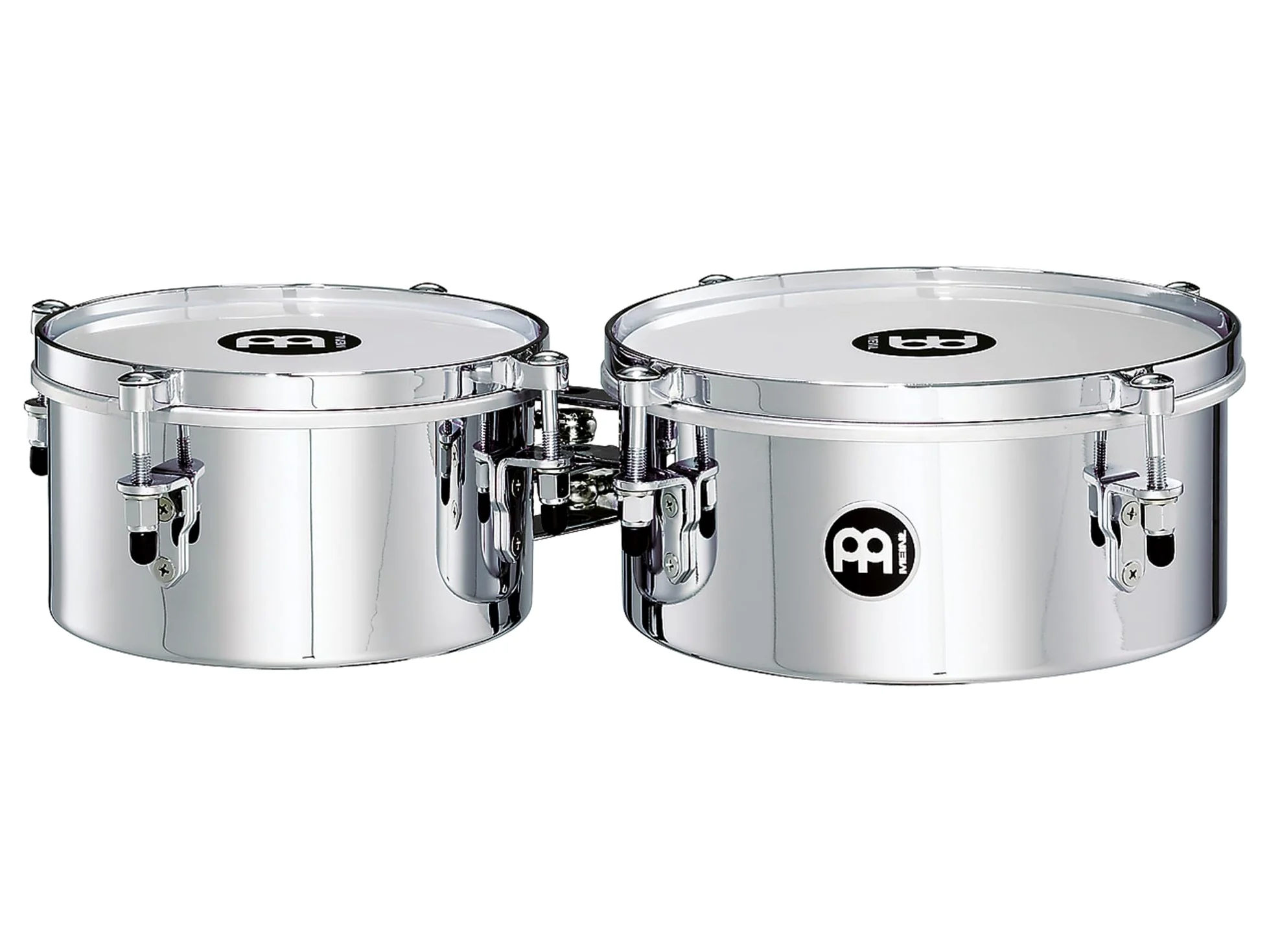Meinl Percussion MIT810CH - Timbales, Diametro 20,32 cm (8") e 25,40 cm (10"), Colore: cromato