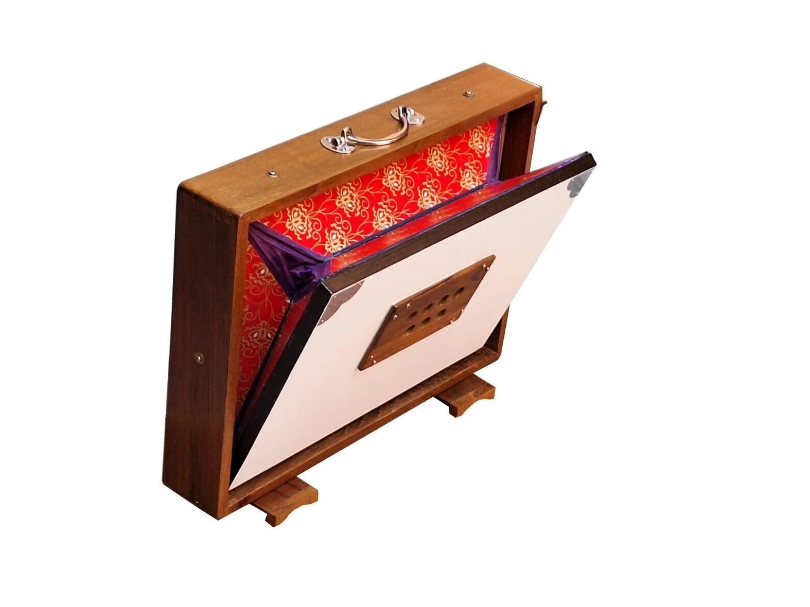 SHRUTI BOX~BIG SIZE (16" X 12" X 3")~13 NOTES)~440Hz~MANTRA~CHANT~YOGA~WITH BAG-1