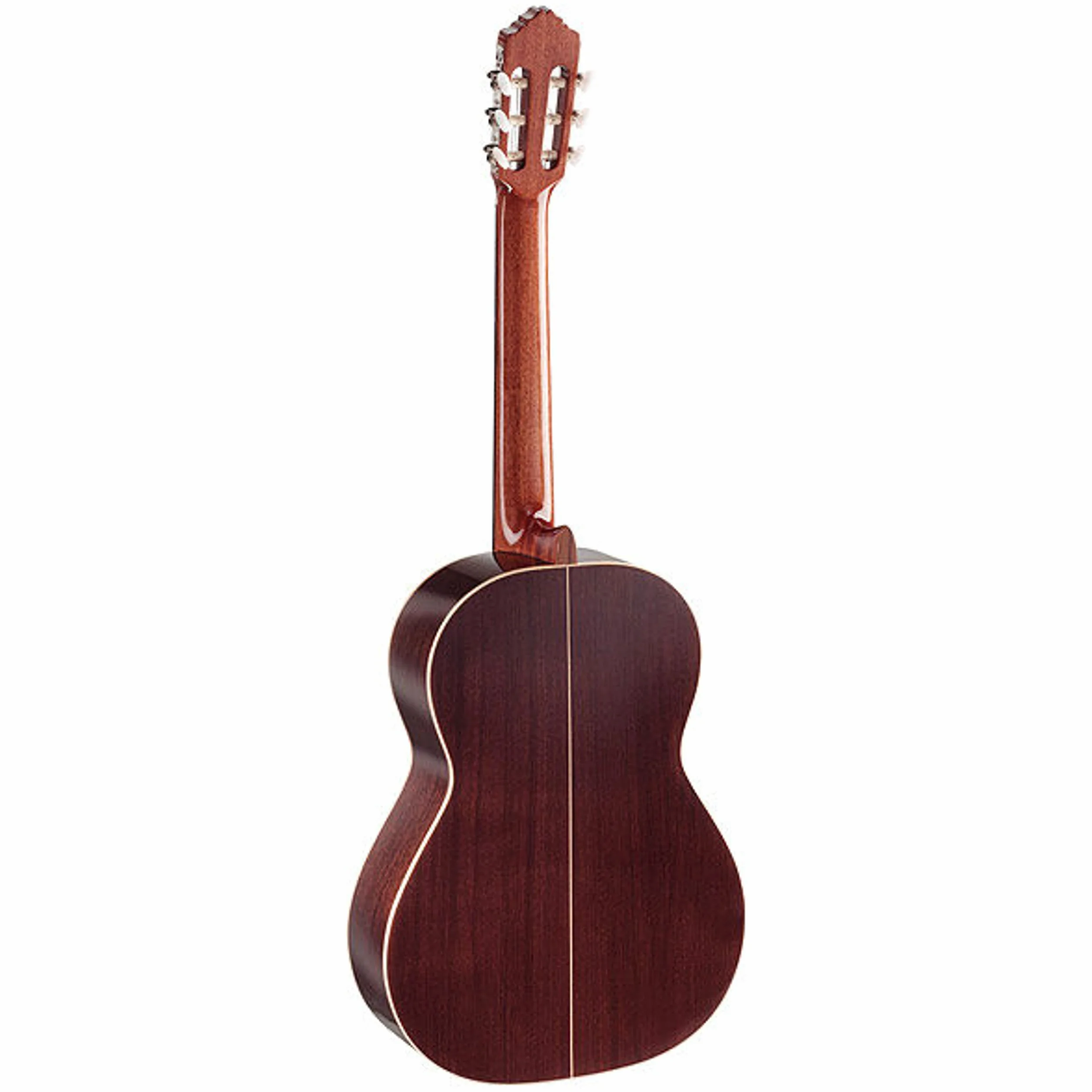 Ortega R210 - Chitarra da concerto 4/4 con fondo massiccio, finitura opaca e custodia inclusa