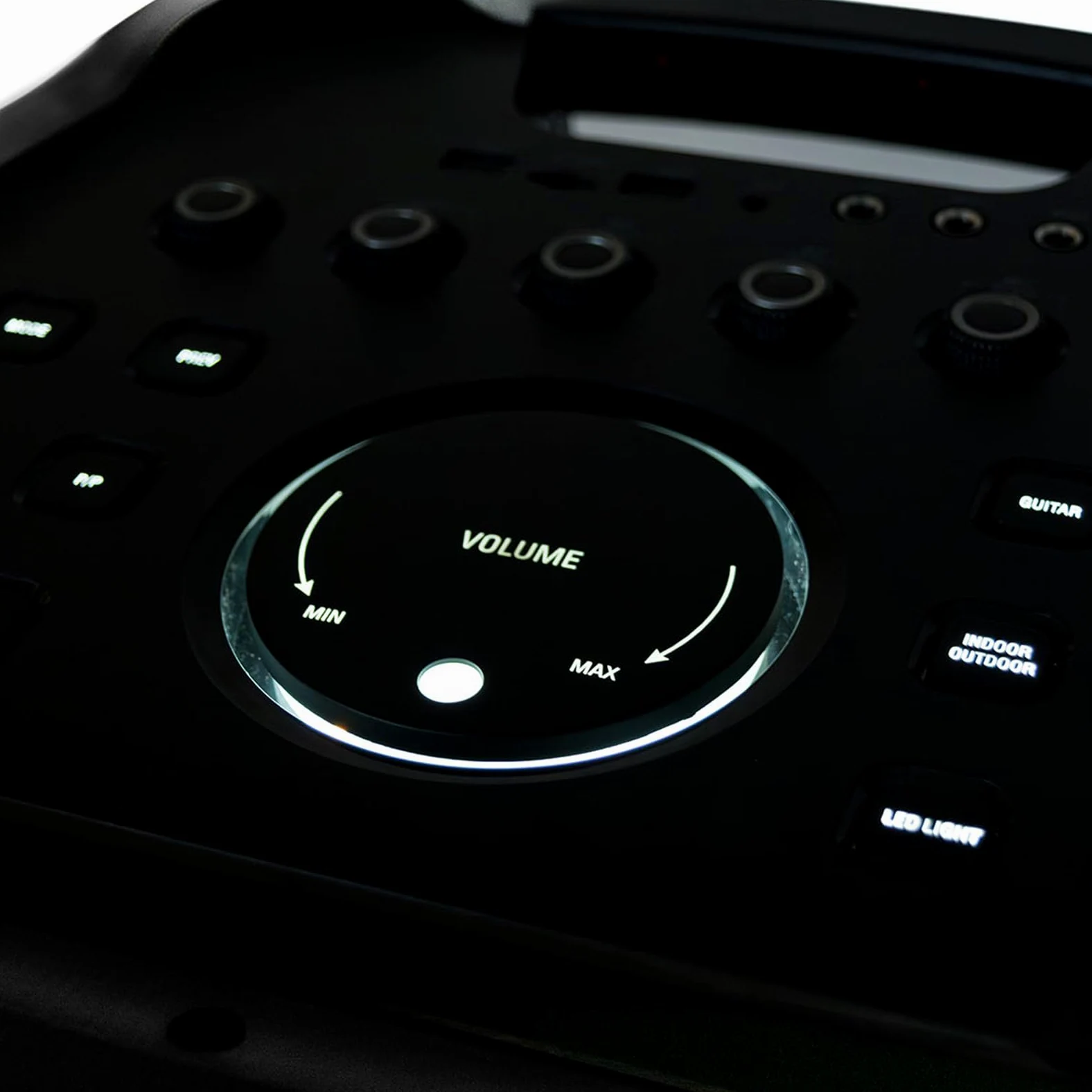 Cassa Bluetooth Professionale, 1050W, 2 Woofer 12", Batteria Ricaricabile, Radio FM, Luci LED, Microfono Incluso