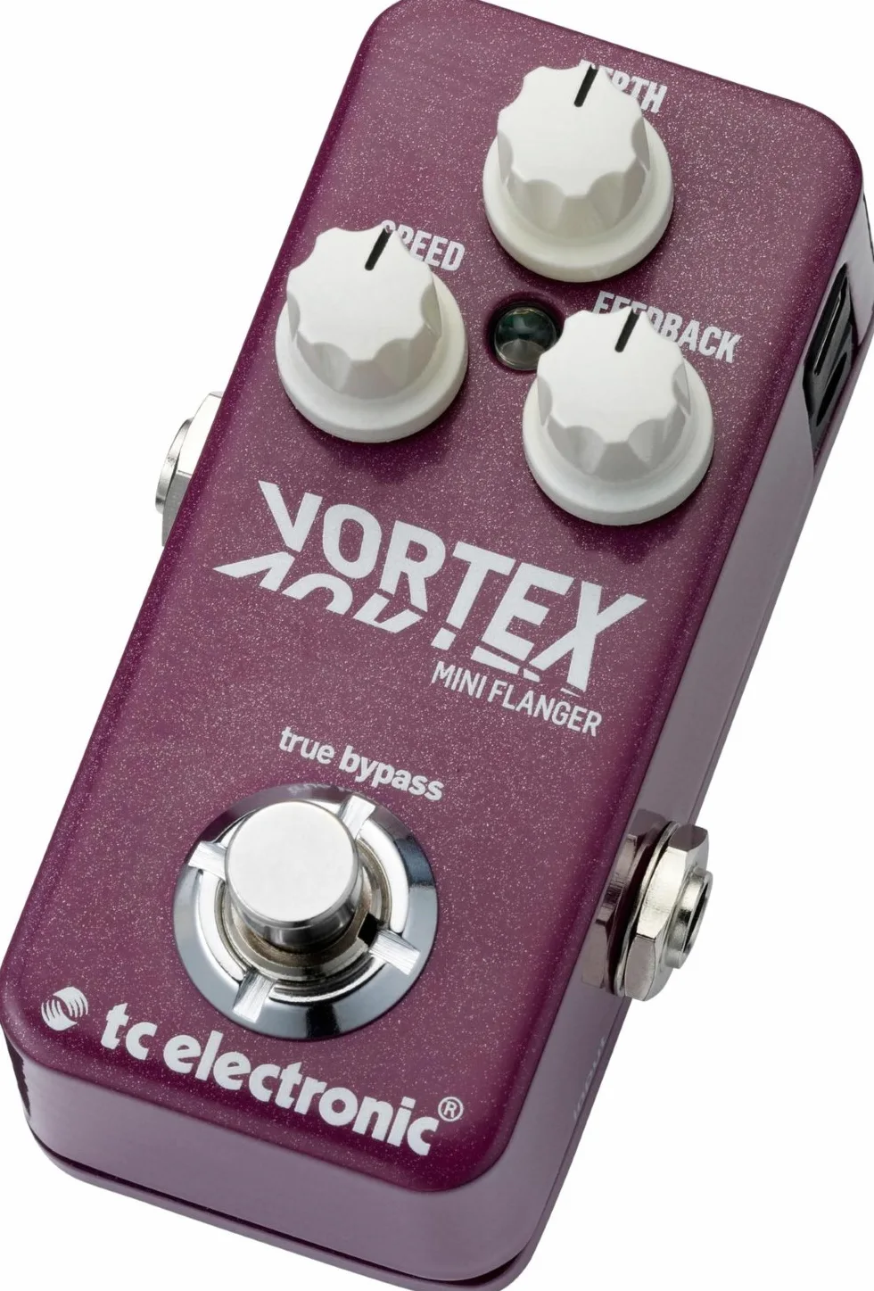 TC Electronic VORTEX MINI FLANGER Pedale Flanger compatto con tecnologia TonePrint integrata