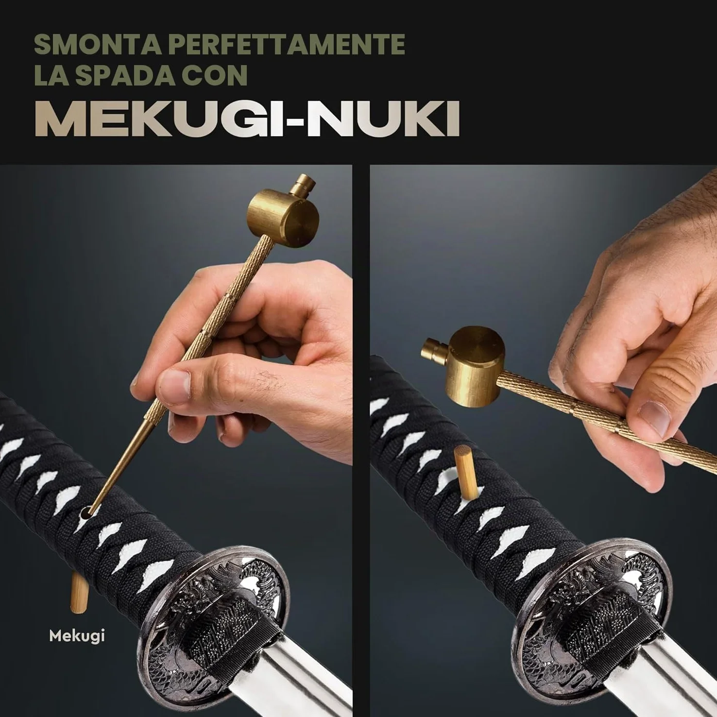 Katana Cleaning Kit - Maintenance Set with Sword Choji Oil - Care for Samurai Japanese Ninja Katanas Swords Knives - Birthday Gift for Men and Women - Stocking Stuffers