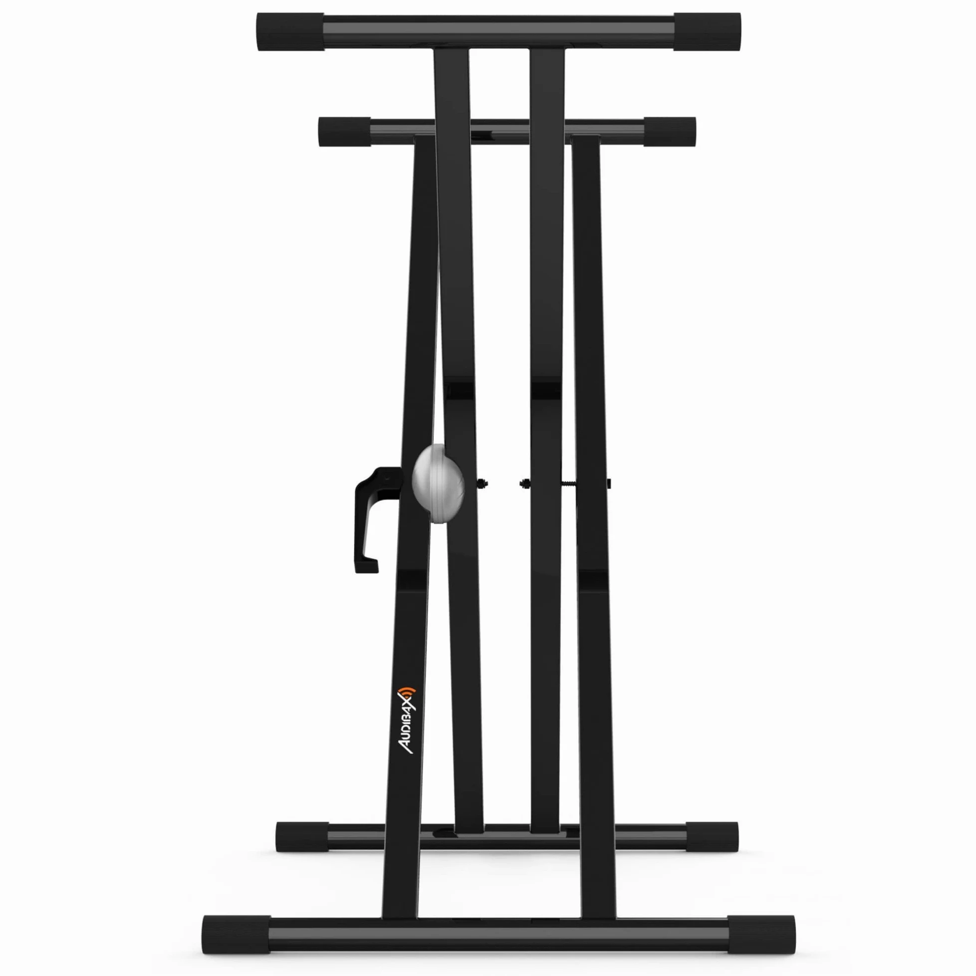 Audibax Onyx 130 Soporte Premium Tijera Doble para Teclado (Yamaha, Casio, Roland, Korg)