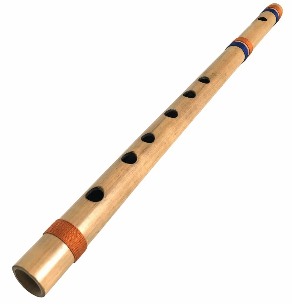 Bansuri nepalese | Scala C | Fatto a mano | Flauto in legno di bambù | Fiato di legno