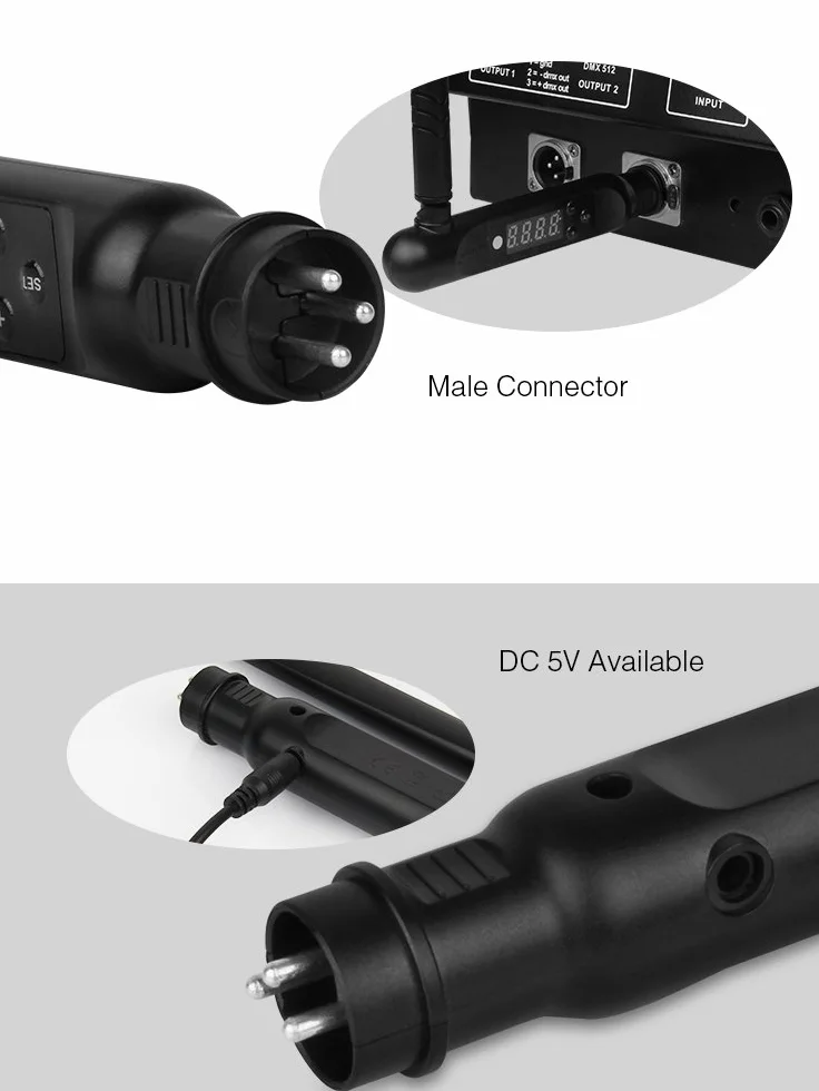 LGIDTECH FUTD01 Mi.Light DMX512 trasmettitore, funziona solo con console DMX512, non funziona con software per computer e oscilloscopio