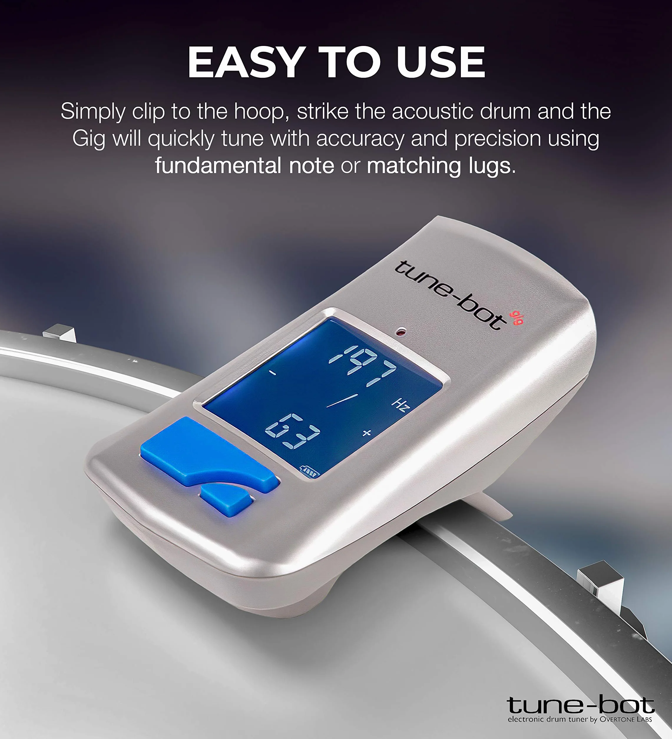Overtone Labs, Tune Bot Gig , Accordatore per Batteria