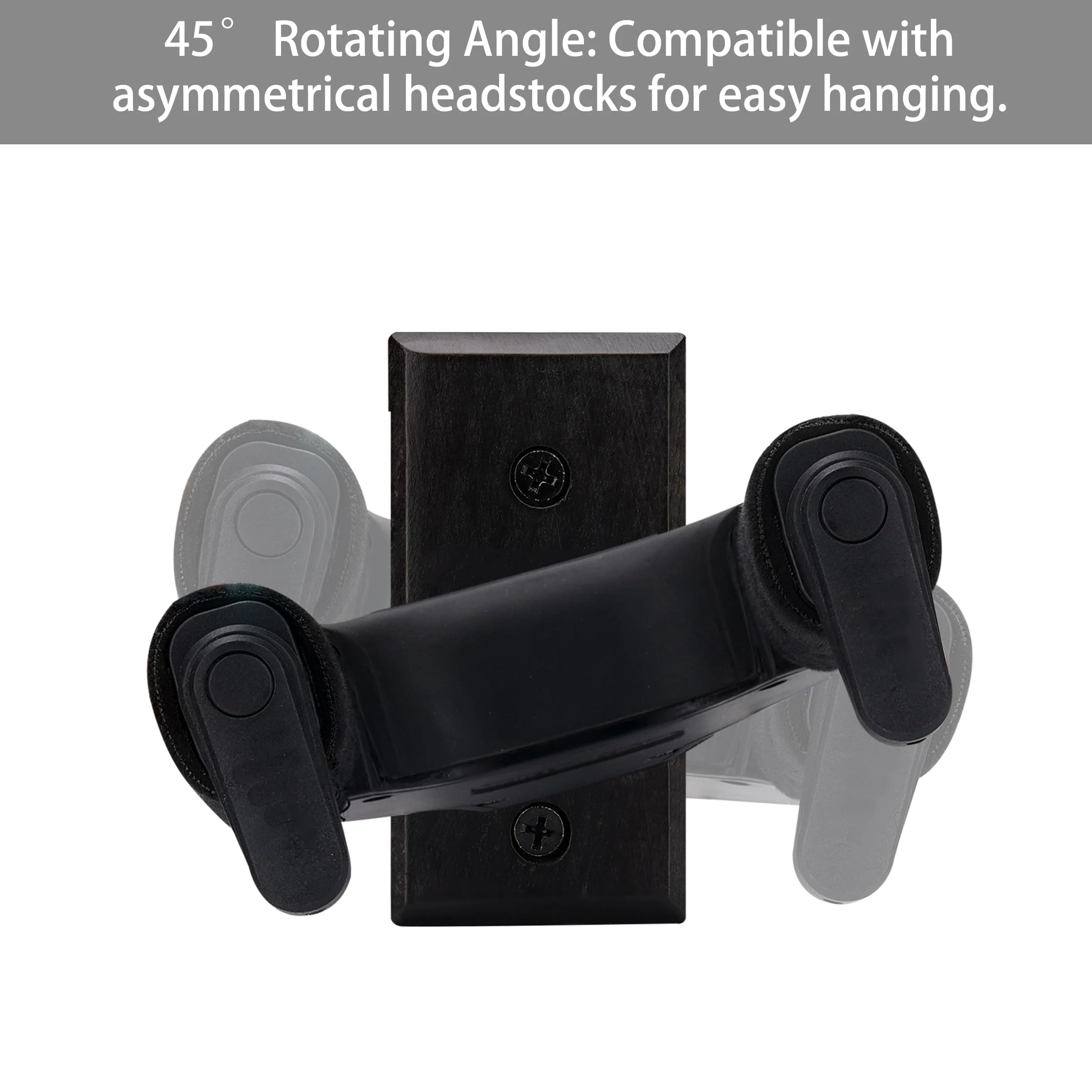 Sondery Supporto Porta Appendi Chitarra da Muro, Gancio Poggia da Parete per Chitarra Elettrica Classica Acustica Basso, Blocco Automatico