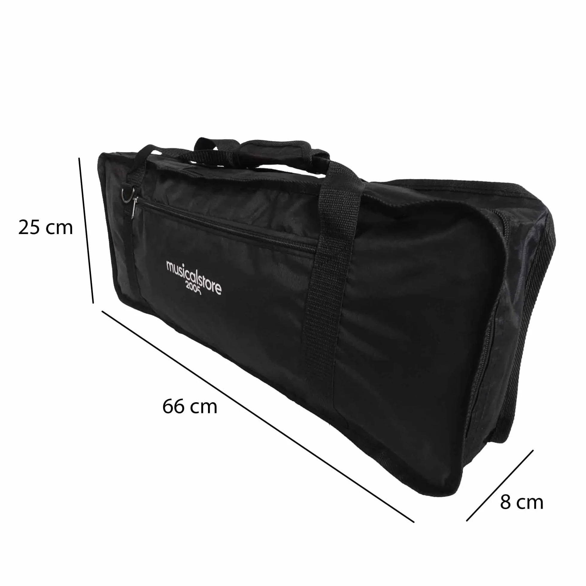 Tastiera scolastica SA-81 Nera per Scuola con Custodia Protettiva Versatile e Alimentatore Compatibile by MusicalStore2005