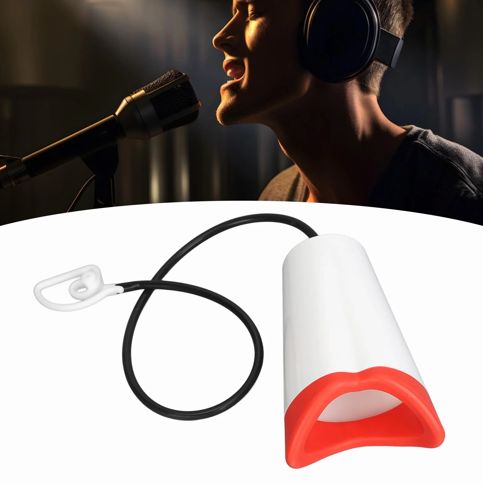 Vocal Damener, insonorizzatori Stress Voice Silenziatore Vocal Trainer Reduttore per pratiche di canto, attori, artisti, stanza di riscaldamento