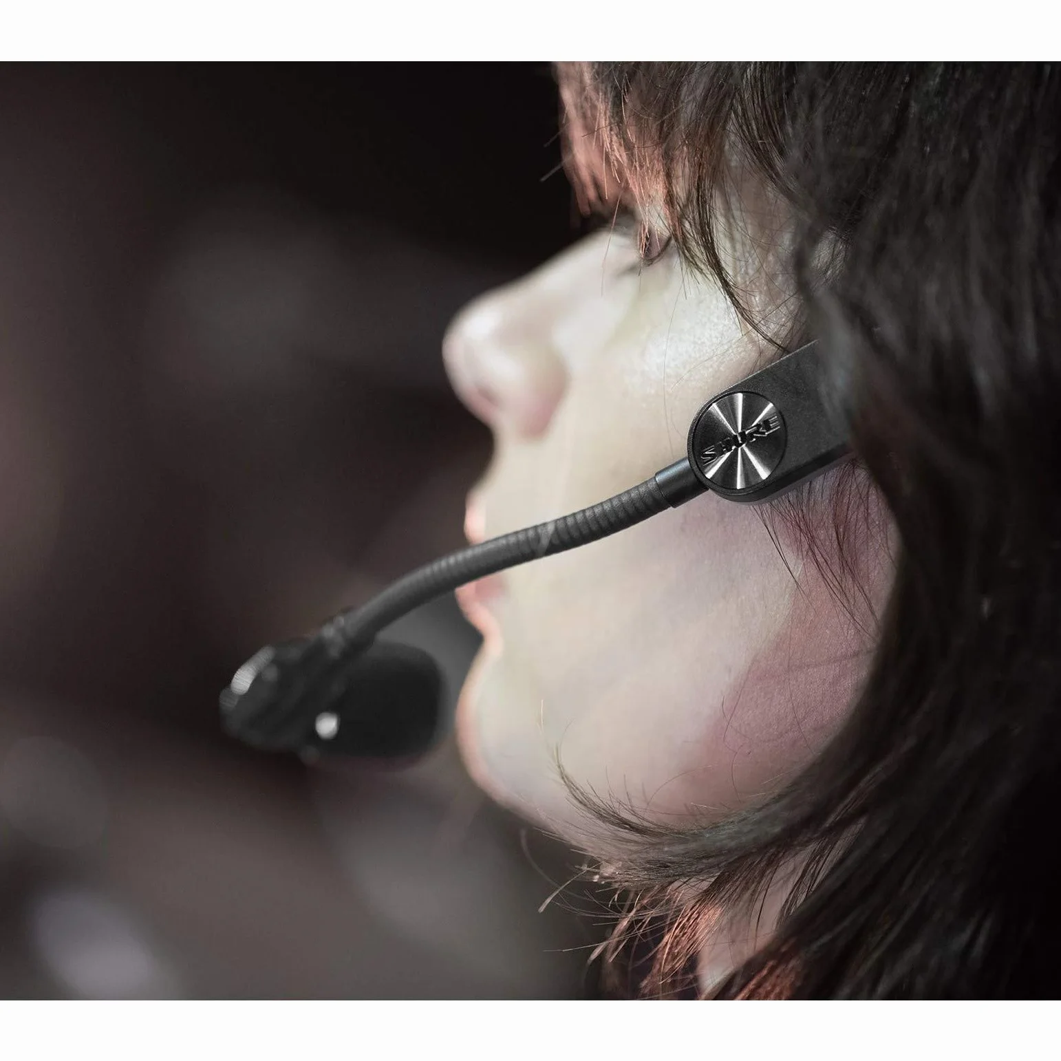 Shure Sm35-Tqg - Microfono Headset Wireless Da Performance A Condensatore Con Protezione Antivento Fissabile A Scatto E Connettore Ta4F (Tqg)