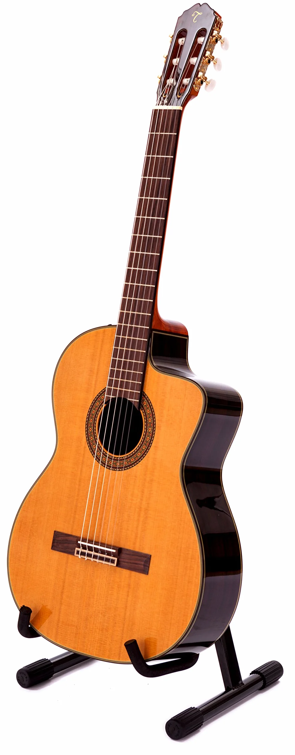 Proel FC200 - Supporto universale professionale per chitarra classica e acustica, Nero