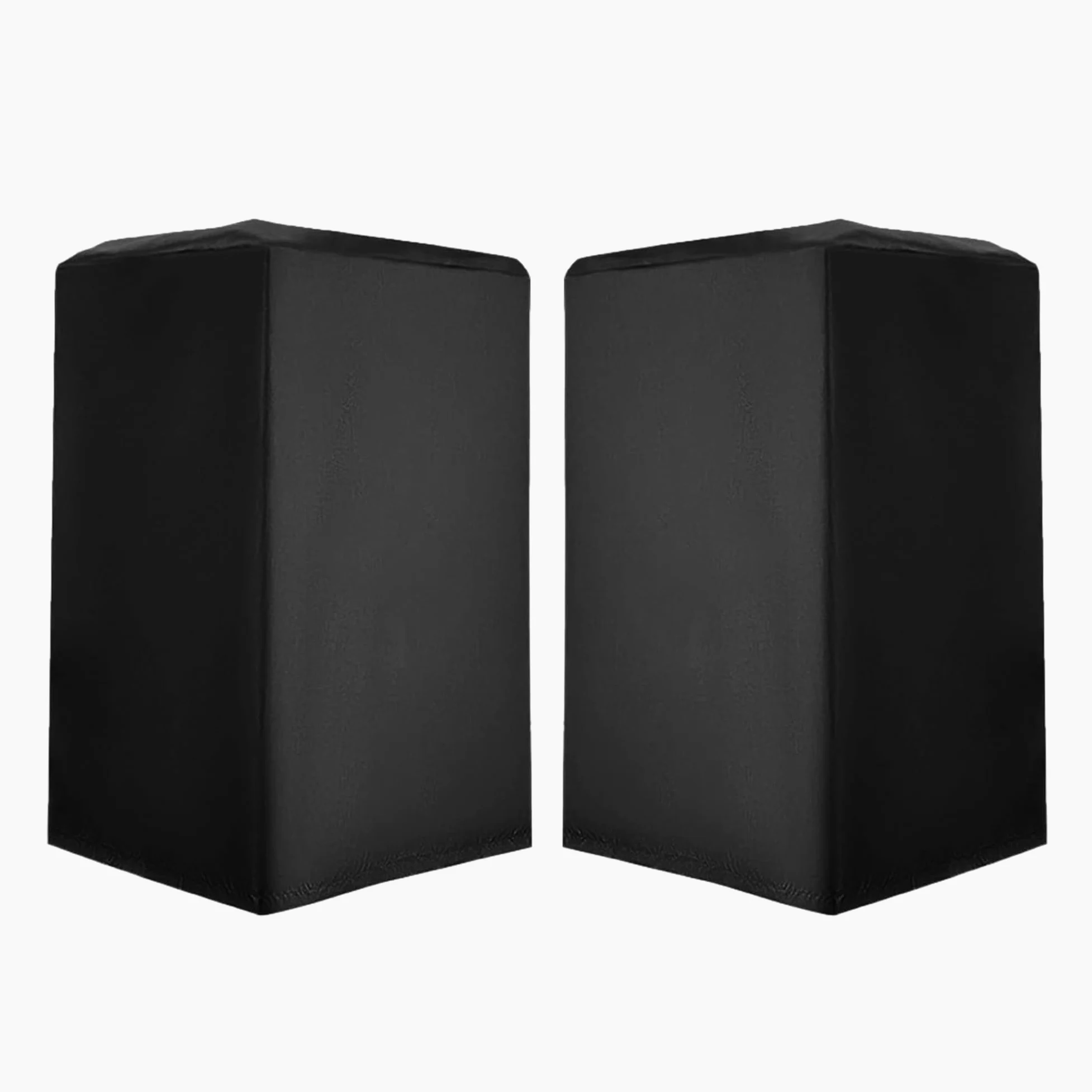 Musiin Copertura per altoparlante da esterno da 30,5 cm, impermeabile, antipolvere e resistente ai raggi UV, design con chiusura a coulisse inferiore, adatta per altoparlanti PA/DJ verticali (2