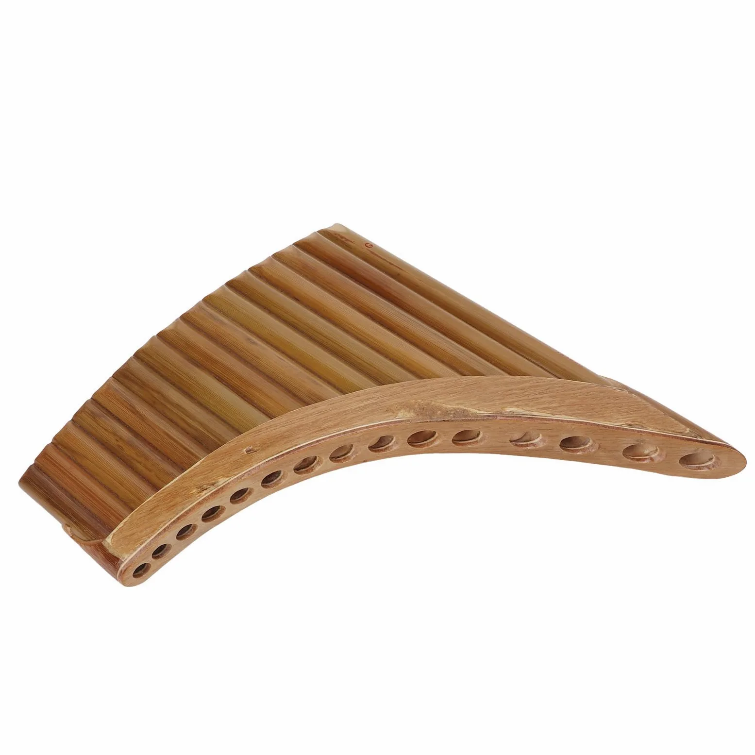 Strumento Musicale Tradizionale Cinese Flauto di Pan di bambù Flauto di Pan, di Pan di bambù Chiave G di per Principianti per Tubi di da (Mano sinistra)