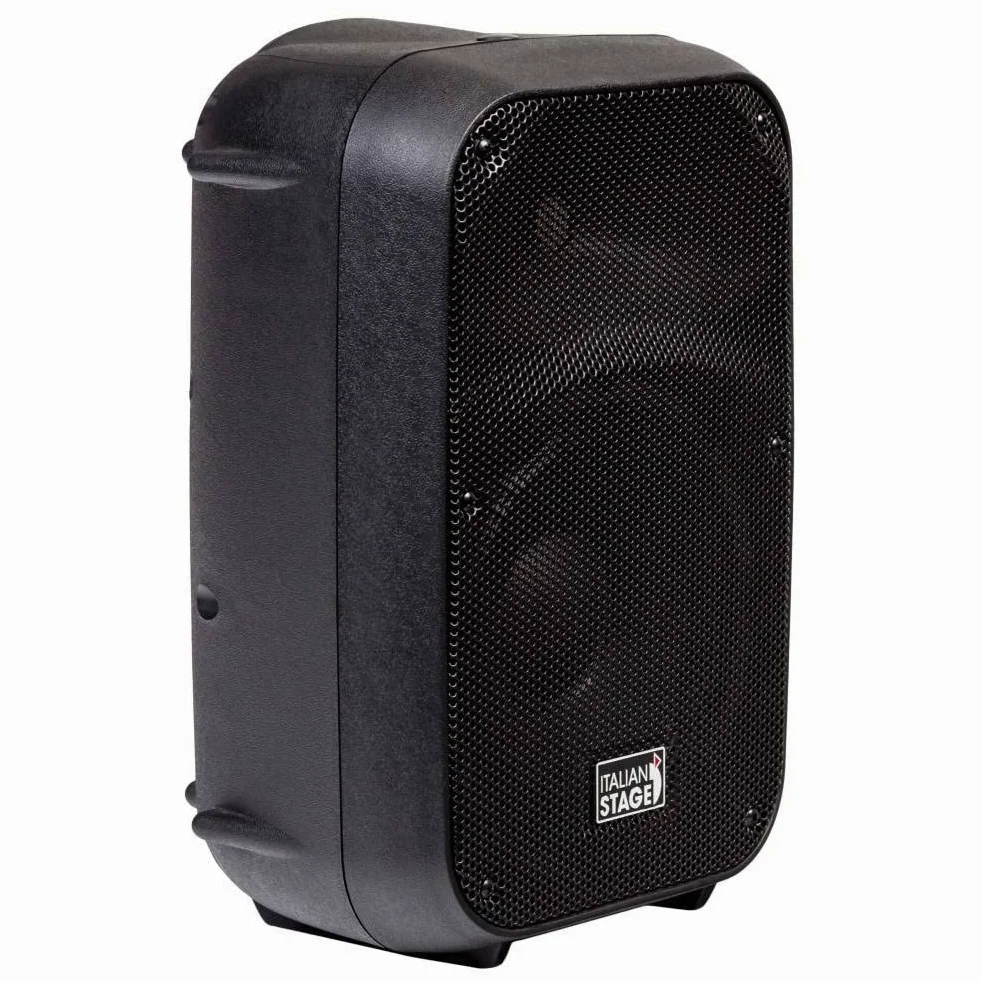 PROEL ITALIAN STAGE IS SPX08A - Diffusore Cassa attiva bi-amplificata da 300 watt di picco per feste karaoke eventi ecc, Nero (IS SPX08A)