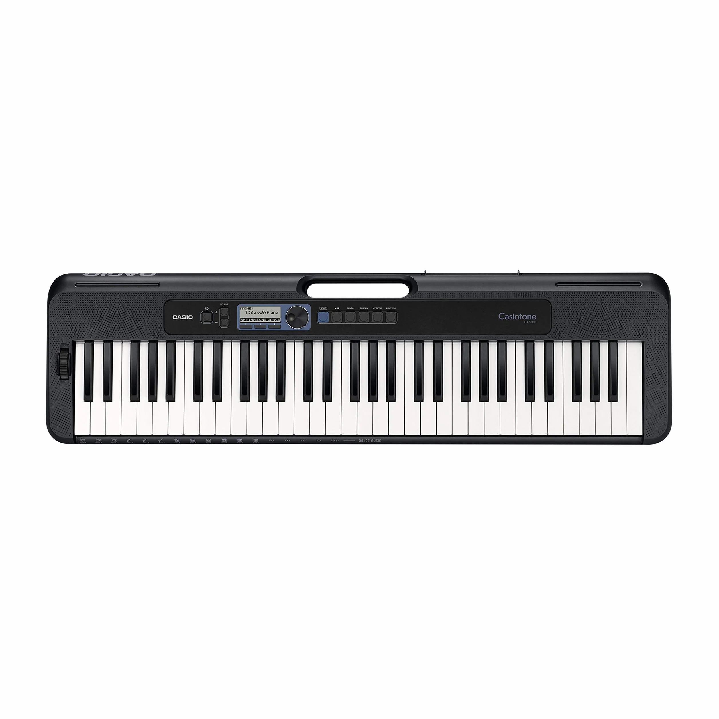 Casio - Musical Instruments Ct-S300C7 Tastiera Elettronica, Nero