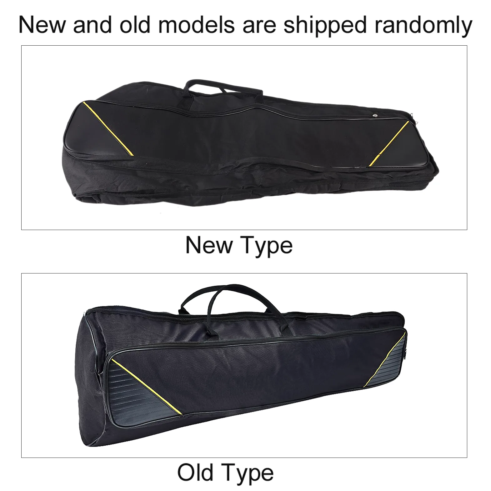 VGEBY Borsa per Trombone, Borsa per Trombone Tenore Contralto, Resistente All'usura, Portatile, Accessori per Strumenti Musicali, Nero