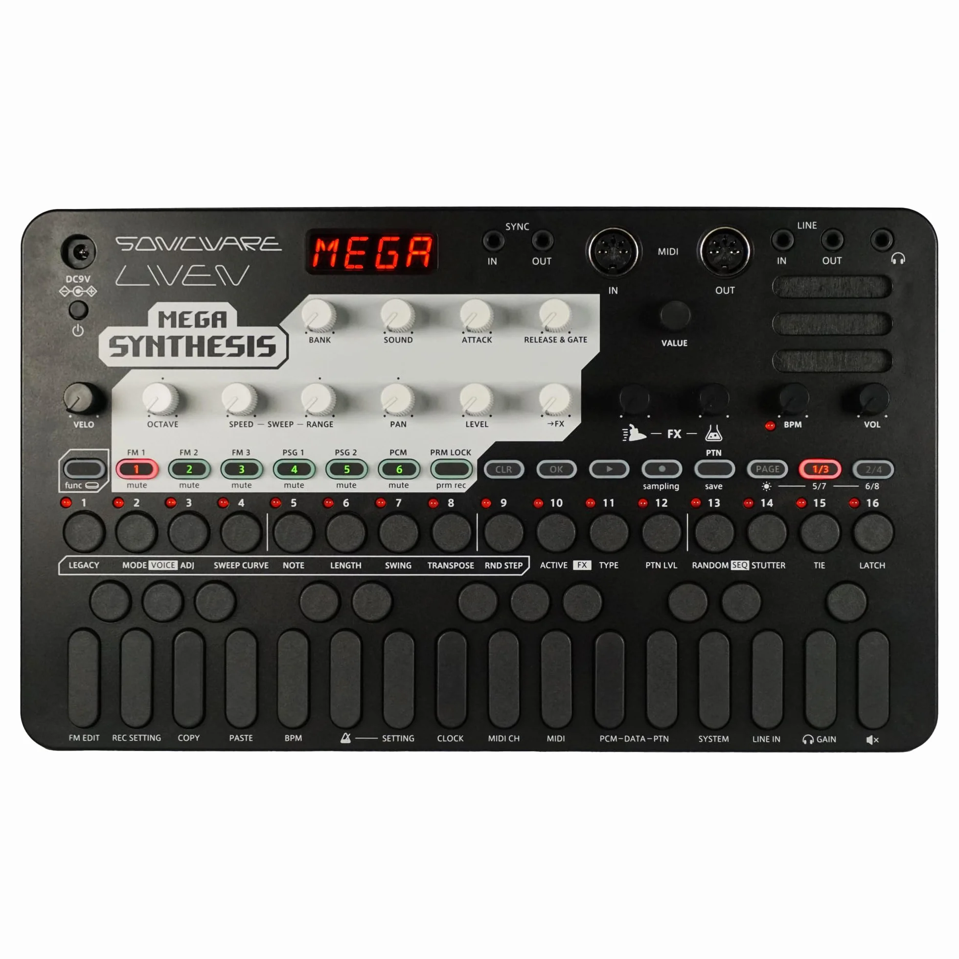 Sonicware Liven Mega Synthesis - Groove Tool