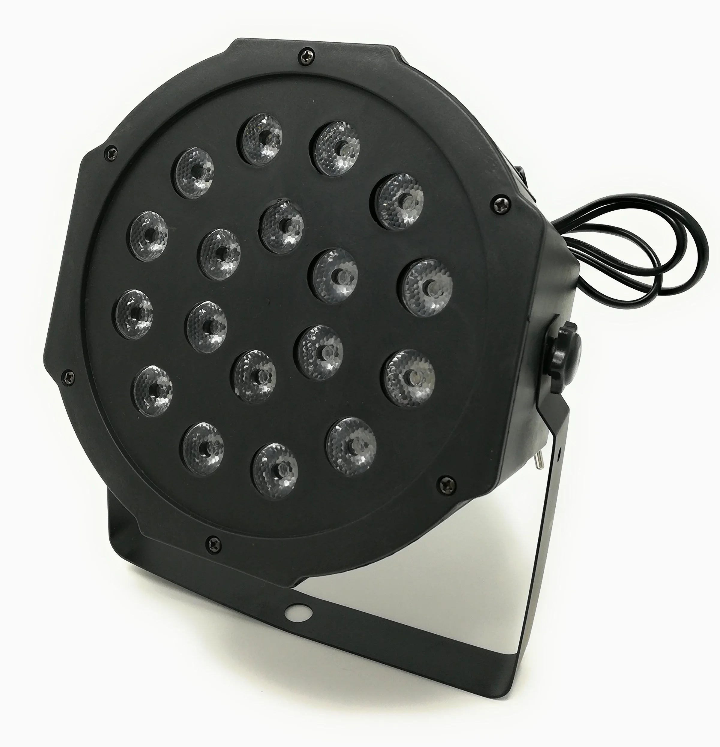 TEMPO DI SALDI Faro Rgb 18W Faretto 18 Led Vari Colori Discoteca Sensore Sonoro Luce Colorata