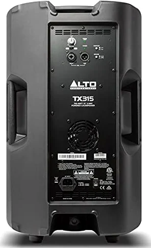 ALTO Professional TX315 (coppia) - casse biamplificate 700 Watt ideali per esibizioni, DJ set, karaoke e pianobar, feste ma anche come monitor da palco