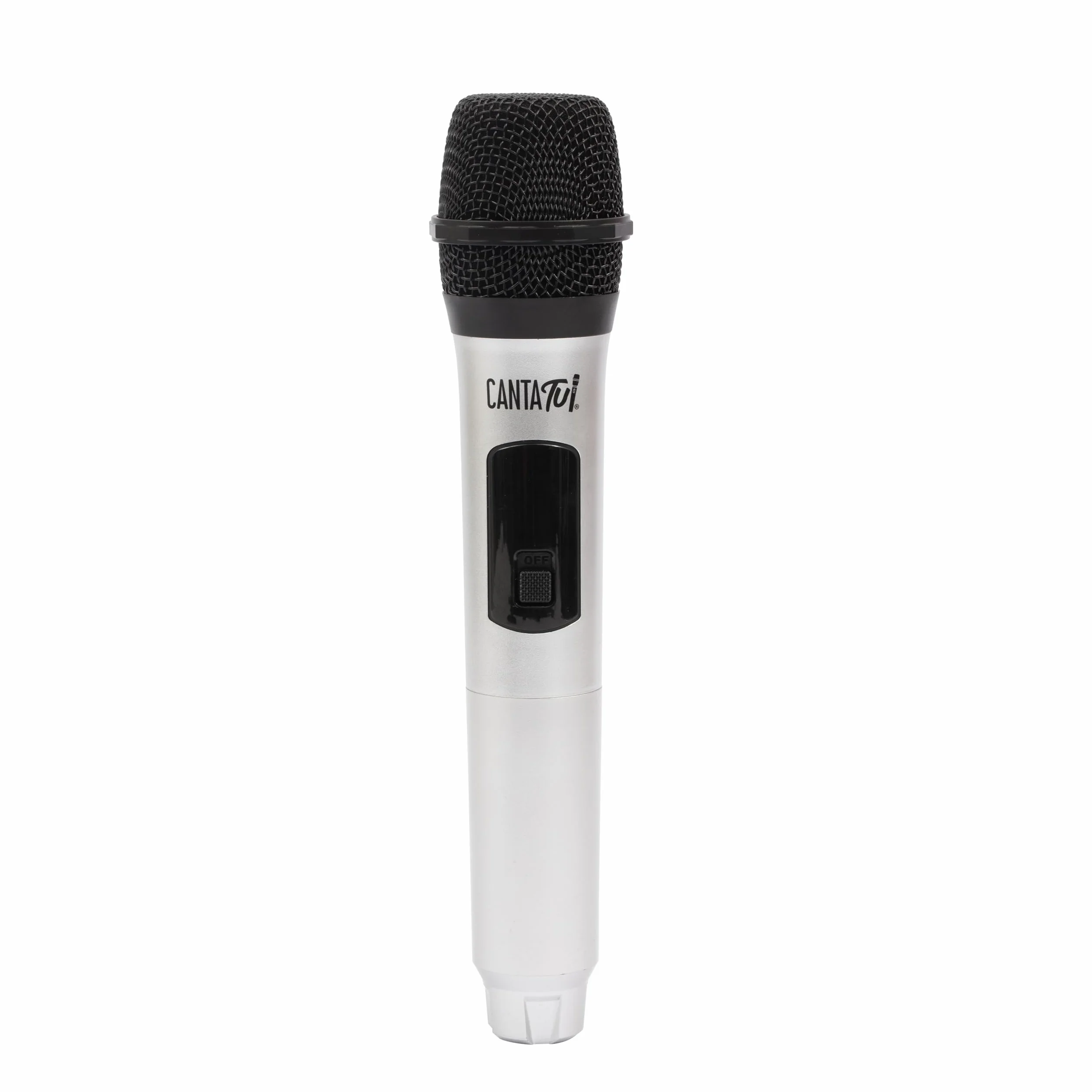 Canta Tu Karaoke 1.5 2024-Karaoke Professionale Con Microfono Wireless, Nuovo Sistema Operativo, Display Touch Più Ampio,Connessione Wi-Fi, Effetti Vocali, Batteria Ricaricabile,Voice Changer, Argento