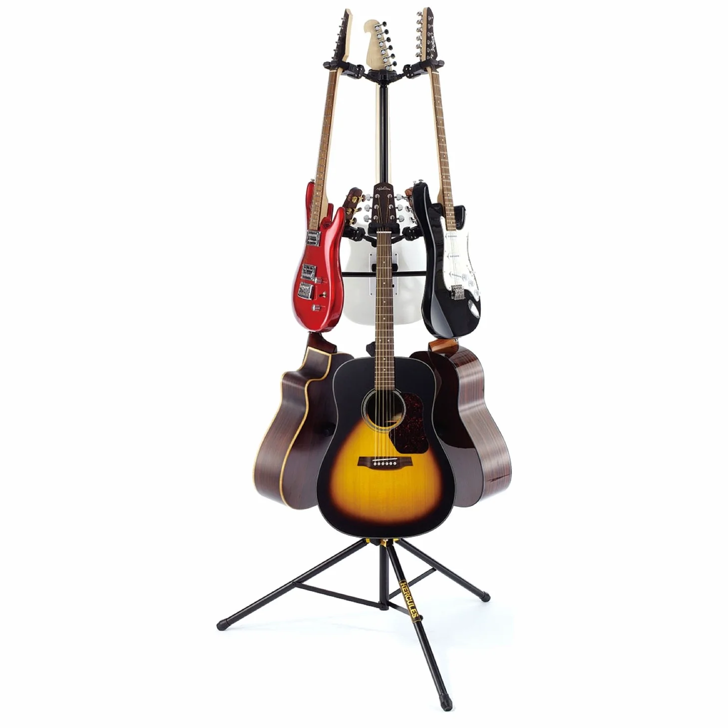 Hercules GS526B - Supporto per chitarra a 6 bracci