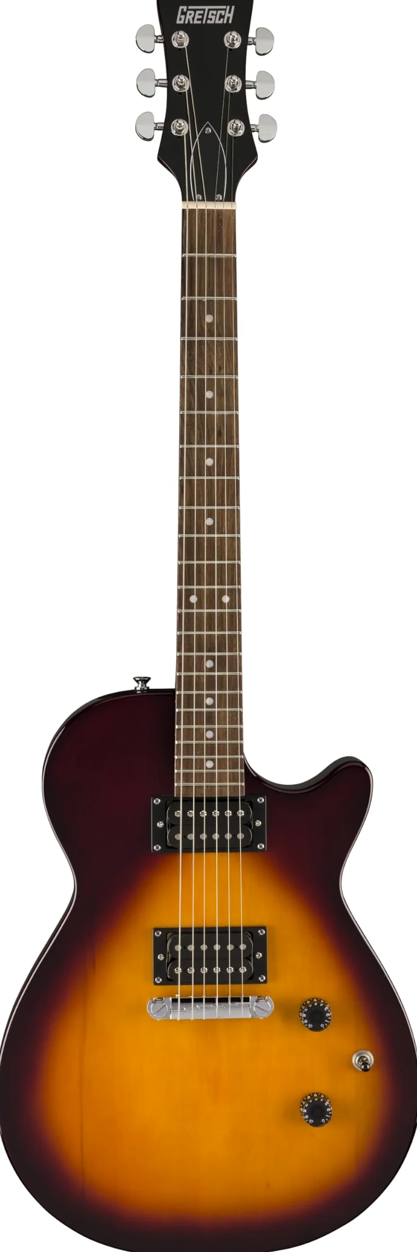 Gretsch Ignite Jet Club, Chitarra Elettrica, Tastiera Laurel, Duo-Tone Burst