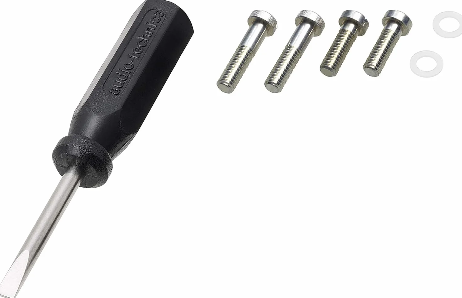 Audio-Technica AT-VM95ML Dual Moving Magnet Cartridge with Microlinear Stylus (Black/Red)