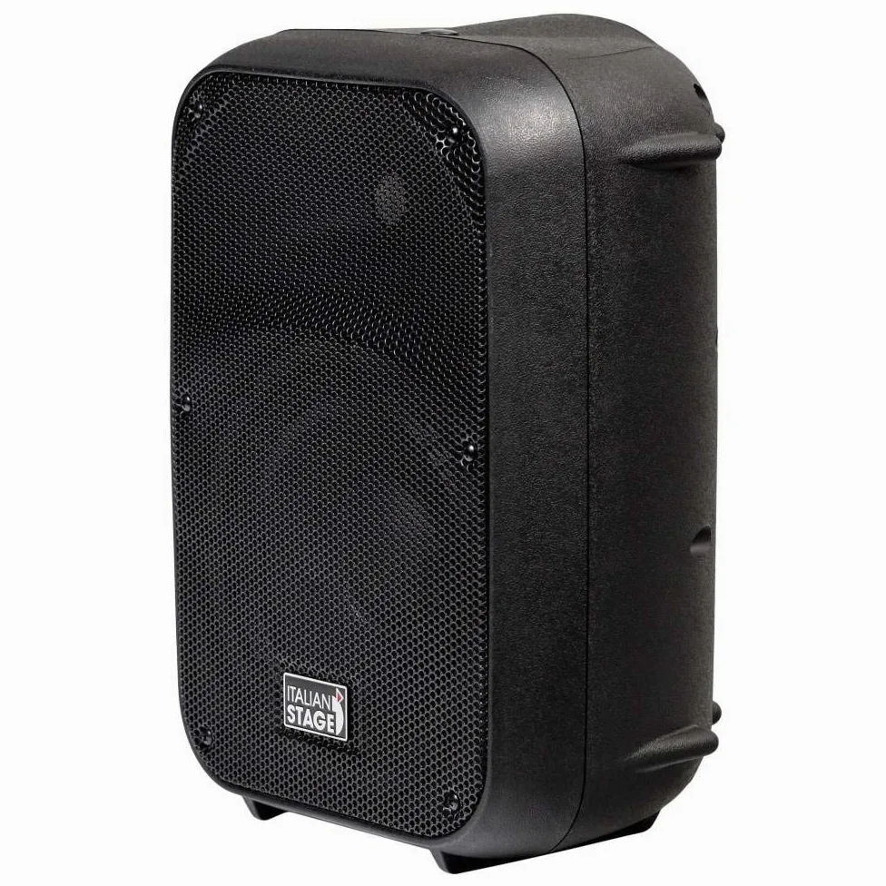 PROEL ITALIAN STAGE IS SPX08A - Diffusore Cassa attiva bi-amplificata da 300 watt di picco per feste karaoke eventi ecc, Nero (IS SPX08A)