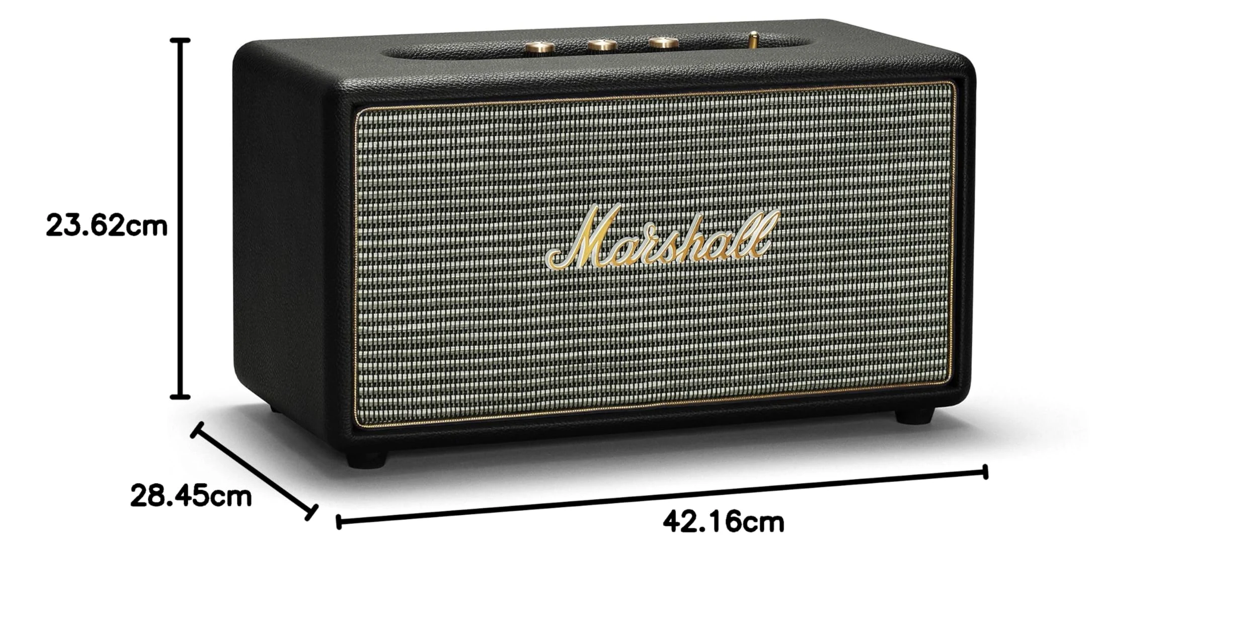 Marshall 04091627 Altoparlante Amplificato, Nero