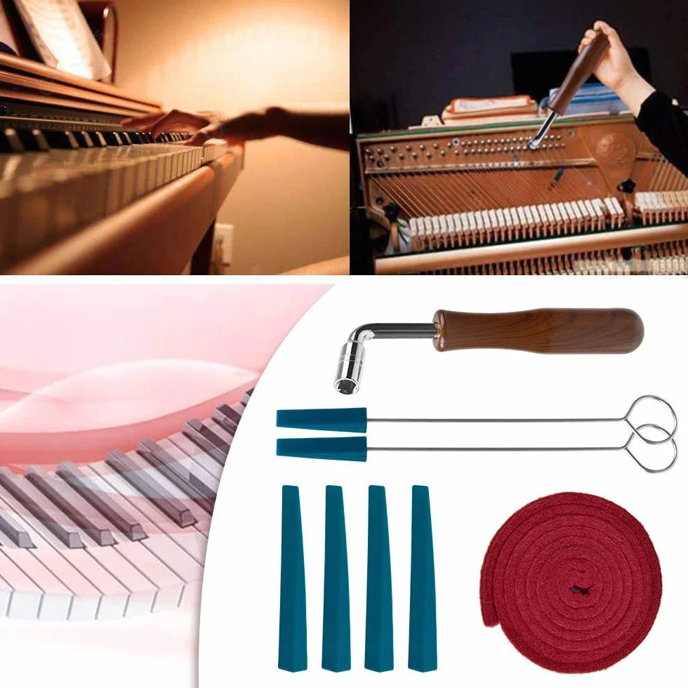 Kit di strumenti per accordatore di pianoforti, Sopito kit di accordatura per pianoforte professionale