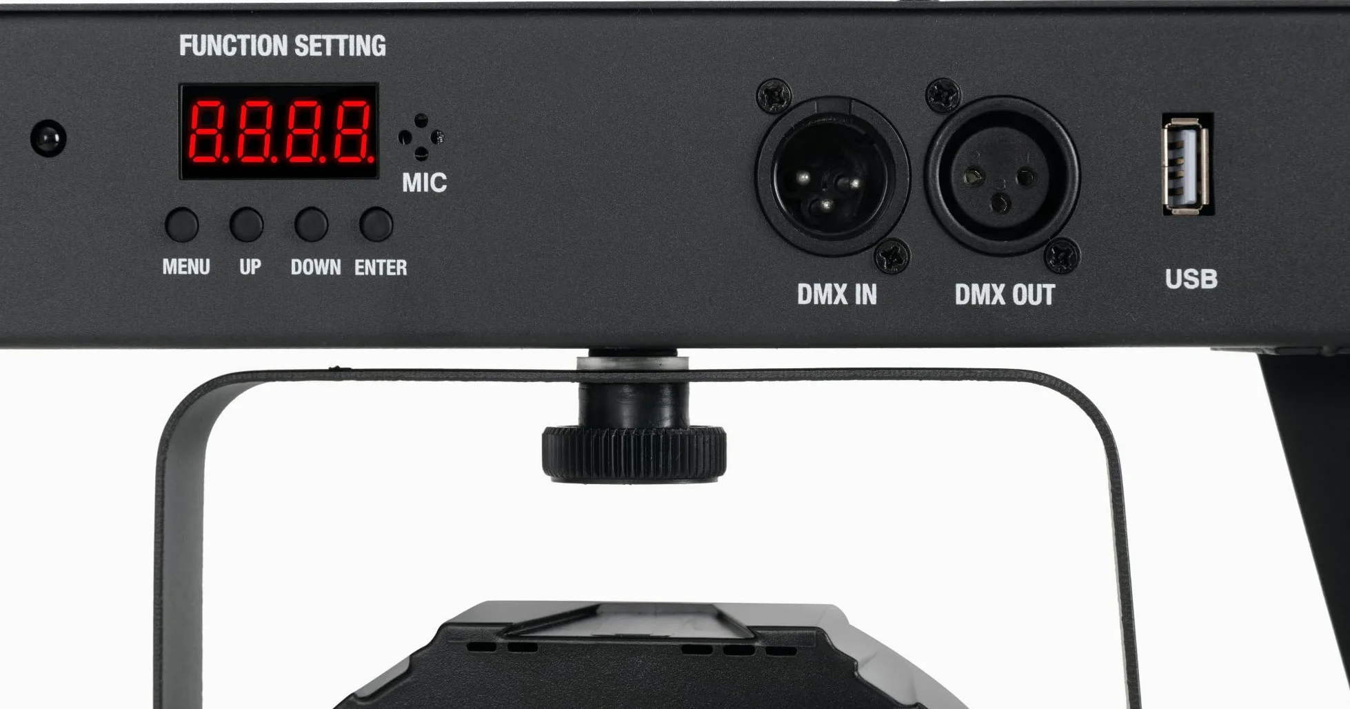 Showlite LB-4390 Sistema Completo LED RGB, con Pedale Wireless (Tri-LED PAR Spots, Strobe Spot bianchi, DMX512, Pedale Wireless, Display LCD, Microfono, T-Bar, Statore, Borse)