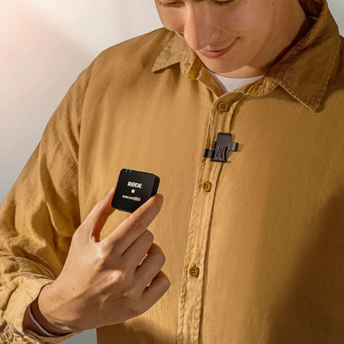 RØDE FLEXCLIP GO set di tre clip per RØDE Wireless GO include MagClip GO, CrossClip e VampireClip