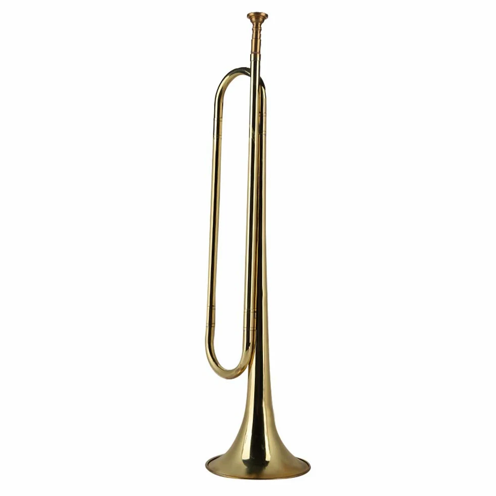 Tromba di cavalleria, pratico strumento musicale per orchestra Tromba in ottone qualificata per banda scolastica per banda scolastica