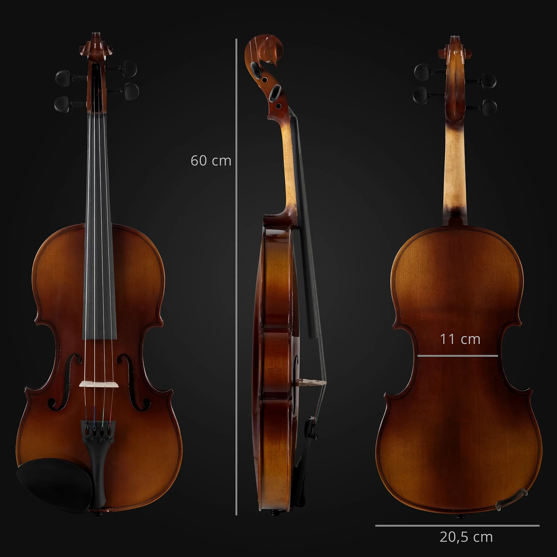 Classic Cantabile Violino Student 4/4 SET con colofonio