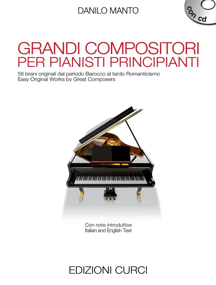 Grandi Compositori Per Pianisti Principianti - BOOK+CD