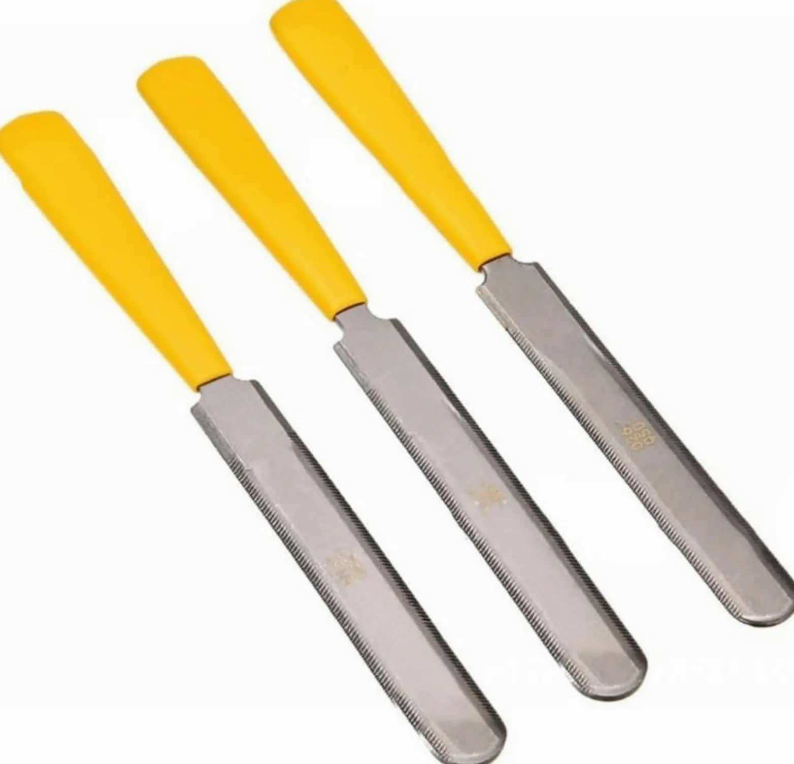 Set di 3 lime per capotasto per chitarra, progettate per uso professionale liutaio
