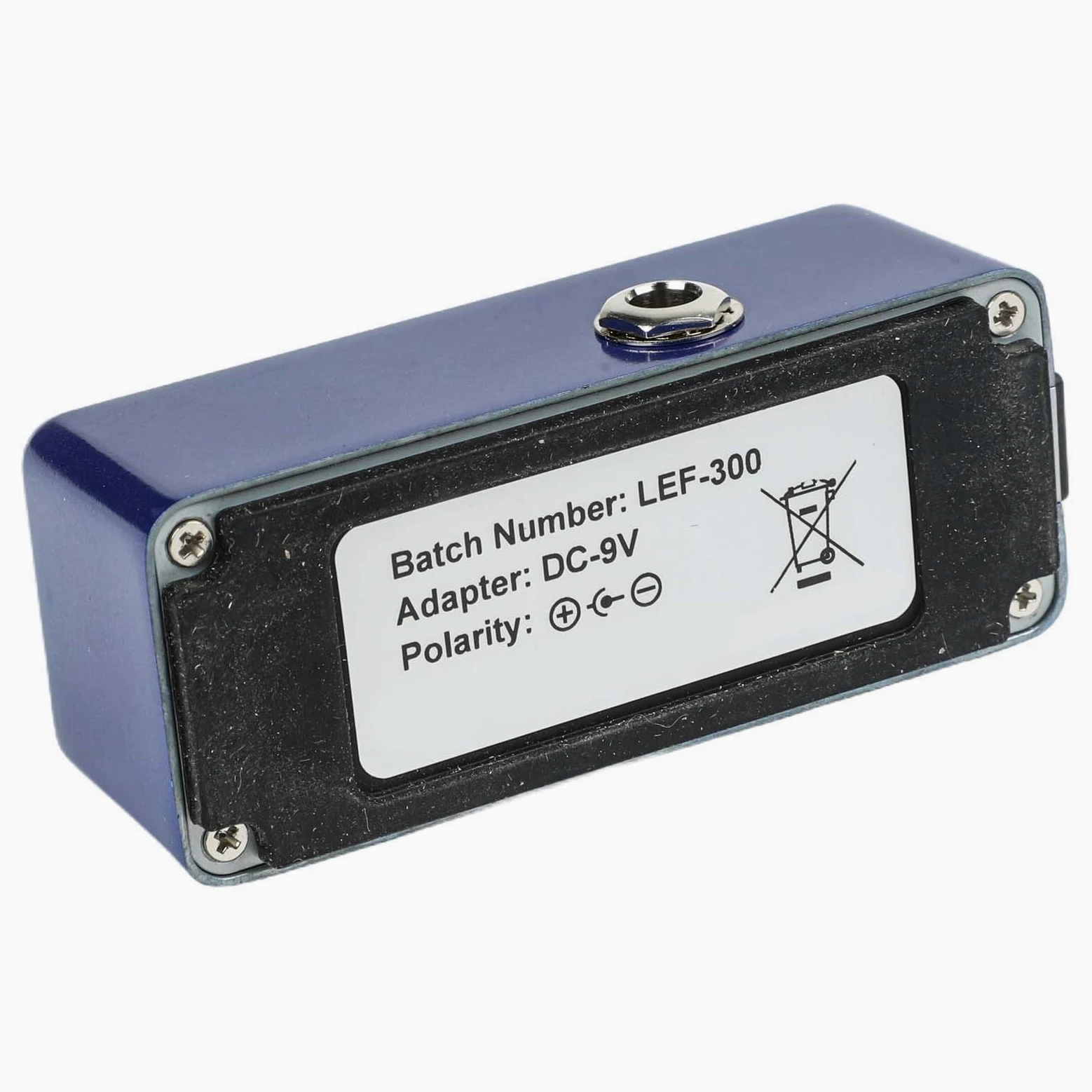 Rowin LEF-3807 - Pedale per armonizzatore per chitarra, Digital Pitch Shifter con modalità Detune Chorus, effetto polifonico, True Bypass, blu