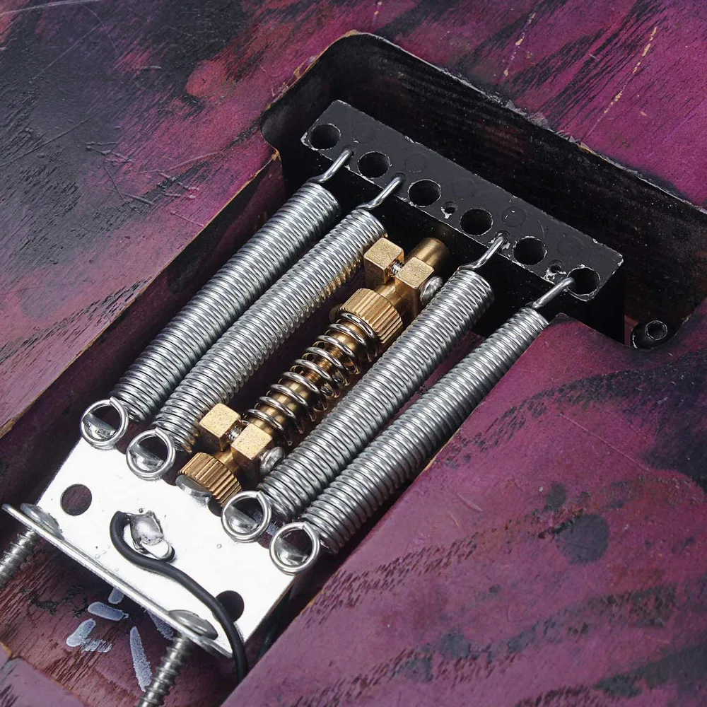 Alnicov - Dispositivo stabilizzatore in ottone per il tremolo della chitarra, accessori per chitarre elettriche Fender