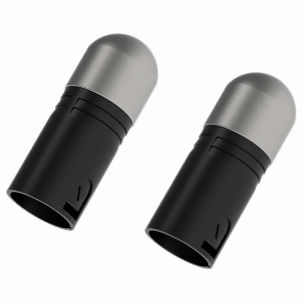 DMX512 Terminator 120 Ohm XLR 3 Pin Si applica alle luci di scena DMX512, alle luci a testa mobile, alle luci (2 pezzi)