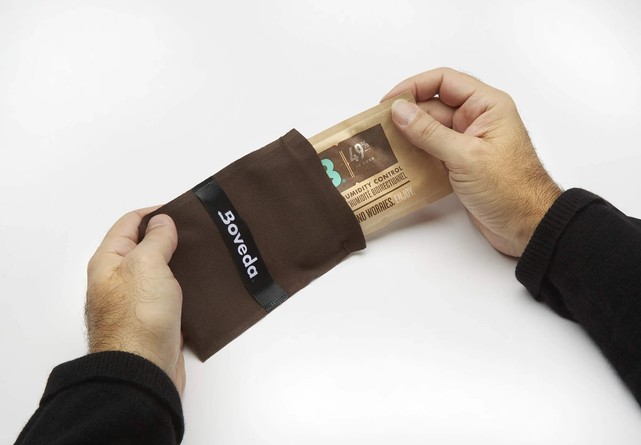 Boveda per la musica | Supporto singolo in tessuto | Protegge gli strumenti in legno da crepe e deformazioni 49% RH Boveda 2 vie di controllo dell'umidità