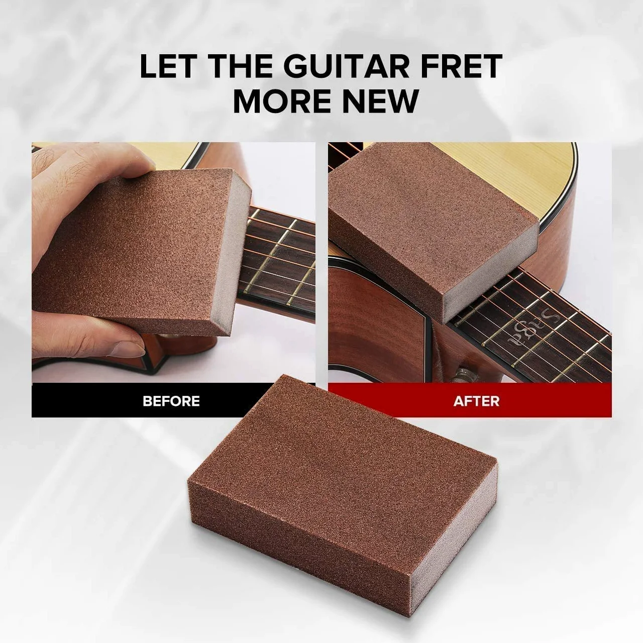 Kit di attrezzi per la riparazione della chitarra, Bprtcra 45 pezzi kit di strumenti per la pulizia della chitarra, kit di strumenti per chitarra per chitarra