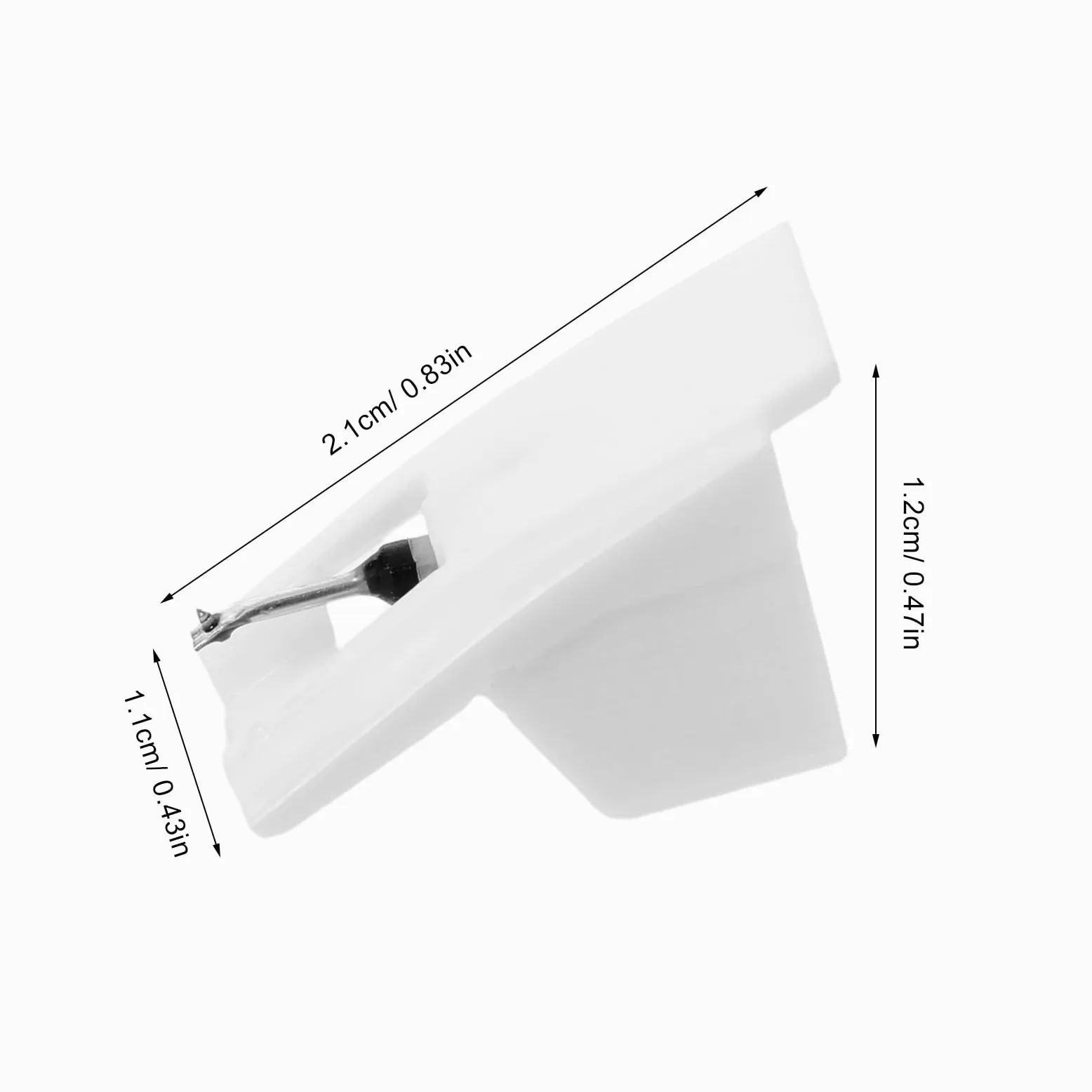 Cabilock Puntina per Giradischi Vinile Pioneer 295t T4p Stilo di Ricambio Ago per Disco Testina Cartuccia Audio Hi-fi per Sistemi Stereo Domestici e Dj