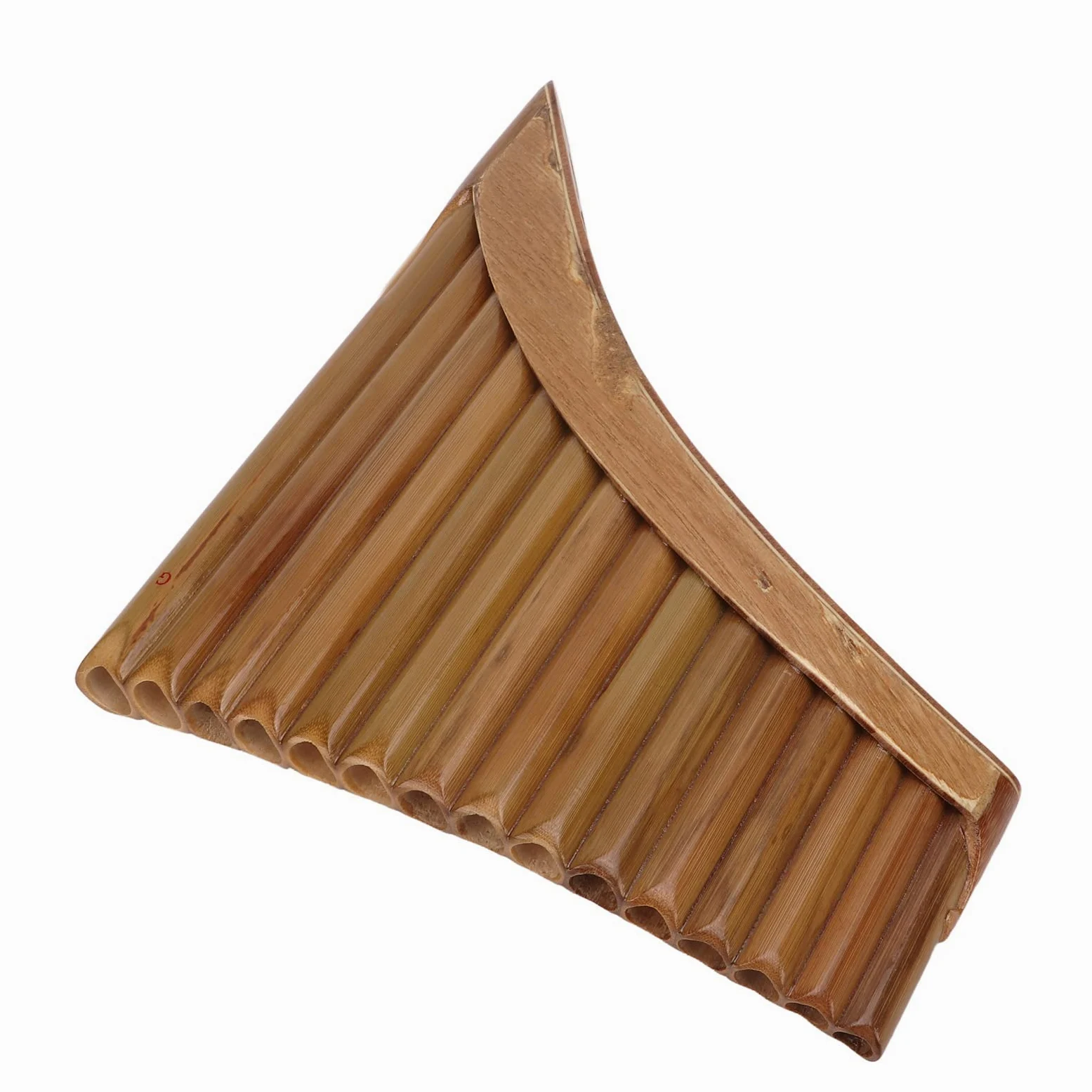 Strumento Musicale Tradizionale Cinese Flauto di Pan di bambù Flauto di Pan, di Pan di bambù Chiave G di per Principianti per Tubi di da (Mano sinistra)